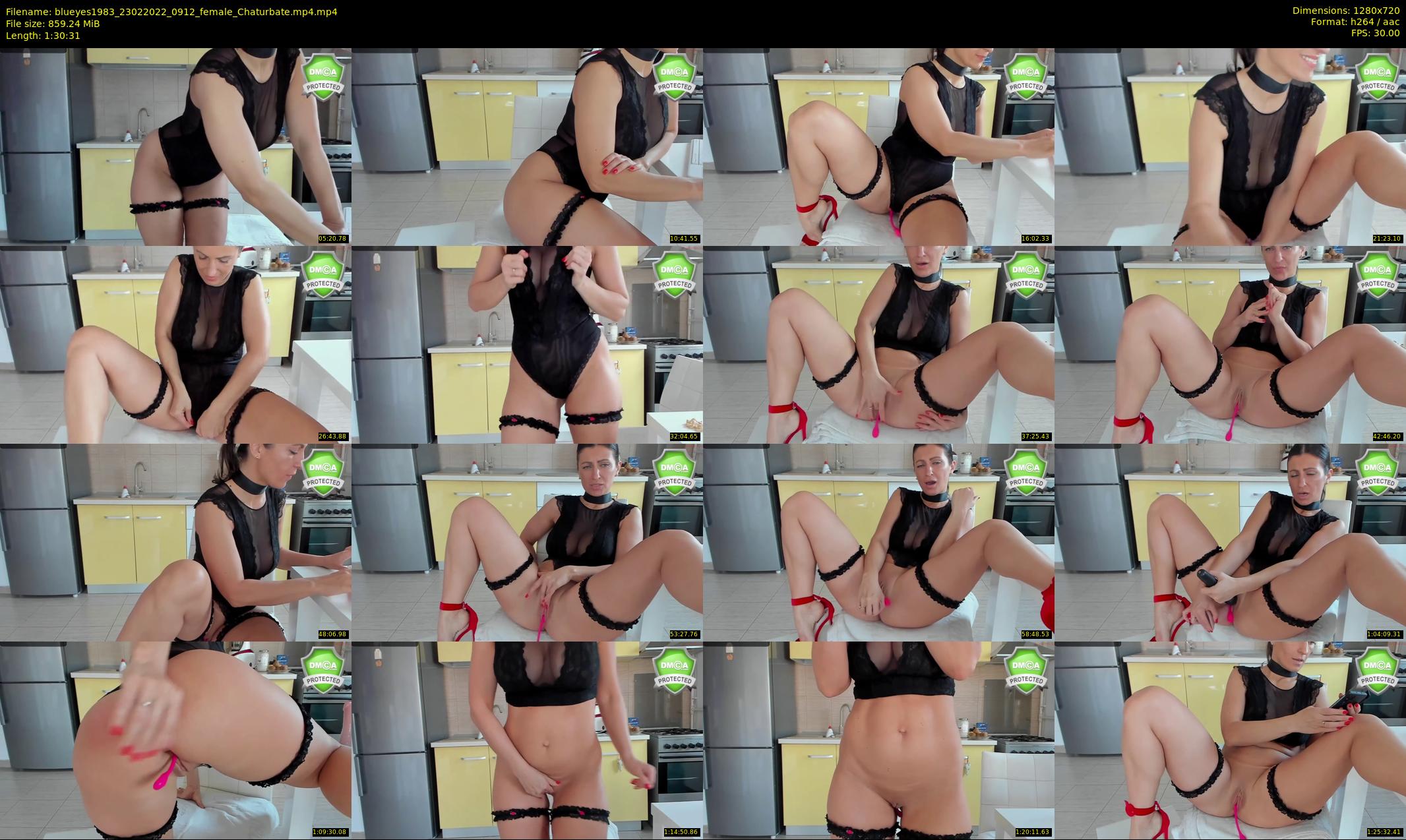 blueyes1983 — 91 minute Chaturbate female cam show recording, 720p, Feb 23, 2022