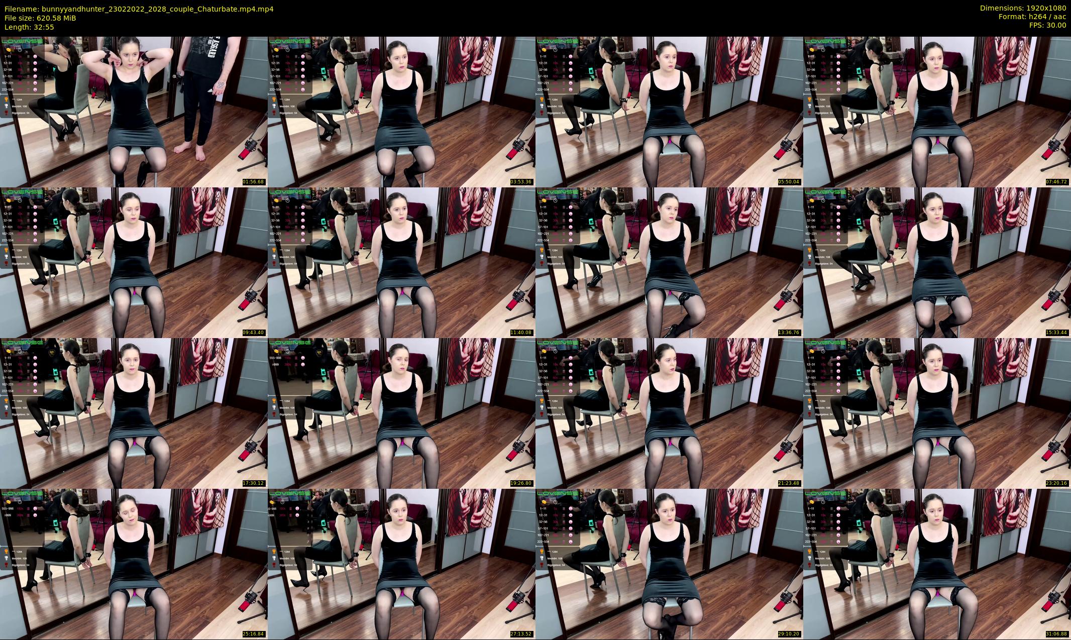 bunnyyandhunter — 33 minute Chaturbate couple cam show recording, 1080p, Feb 23, 2022