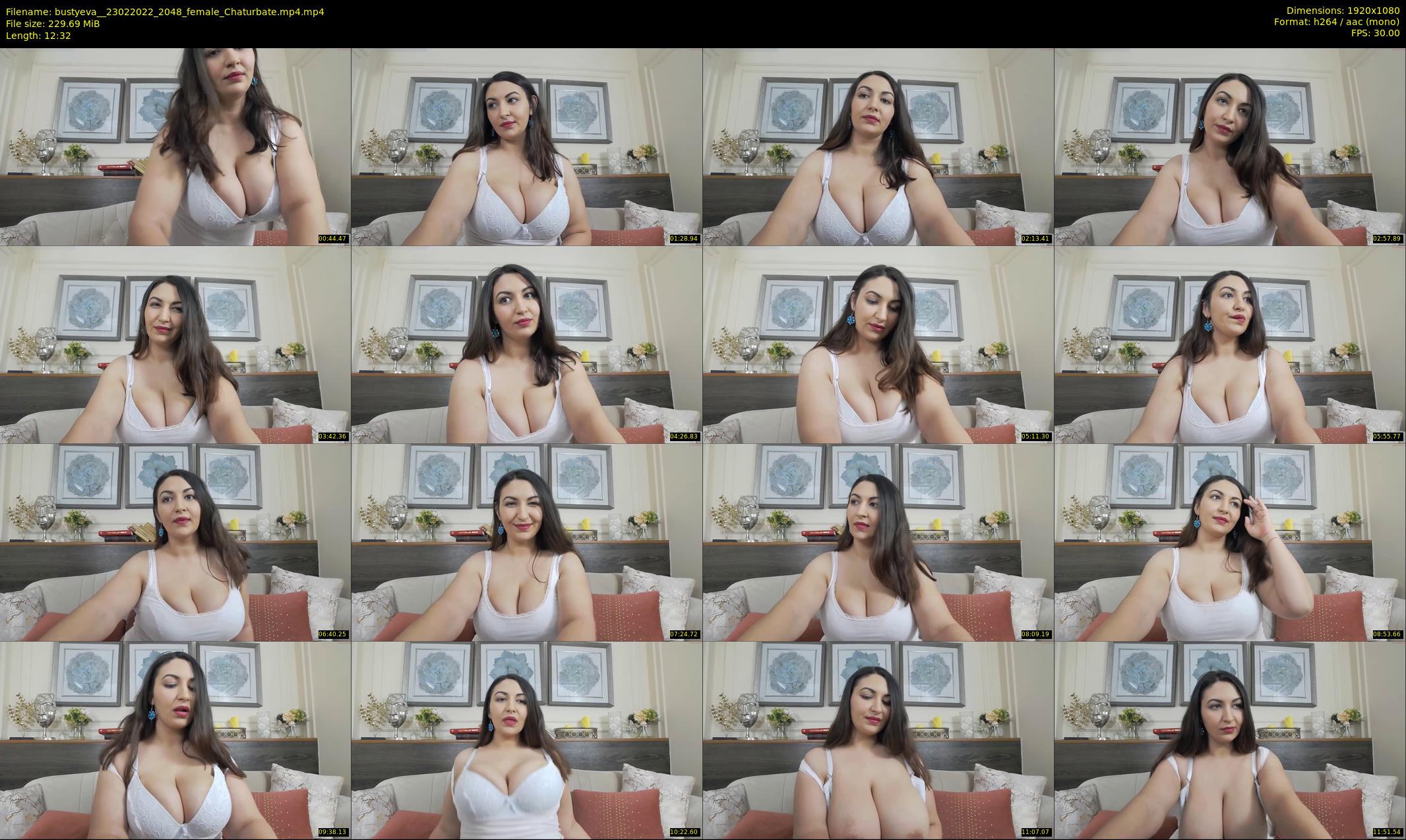 bustyeva_ — 13 minute Chaturbate female cam show recording, 1080p, Feb 23, 2022