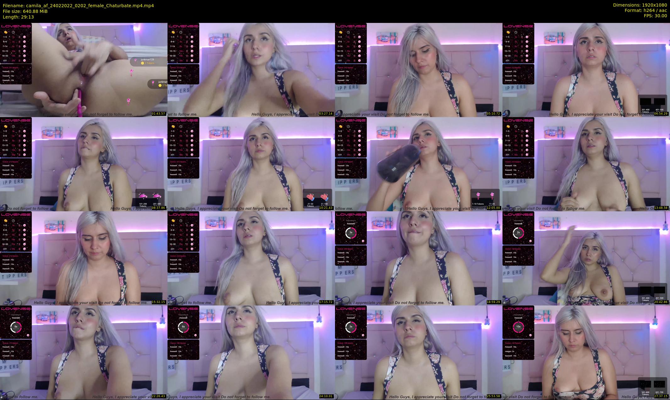 camila_af — 30 minute Chaturbate female cam show recording, 1080p, Feb 24, 2022