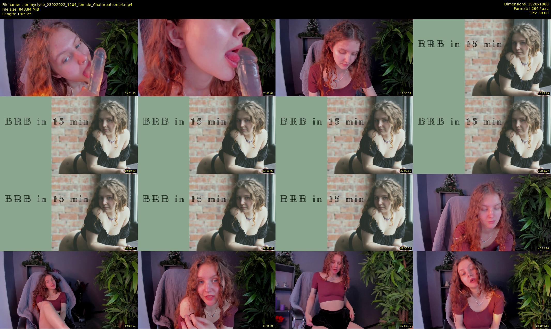 cammyclyde — 66 minute Chaturbate female cam show recording, 1080p, Feb 23, 2022