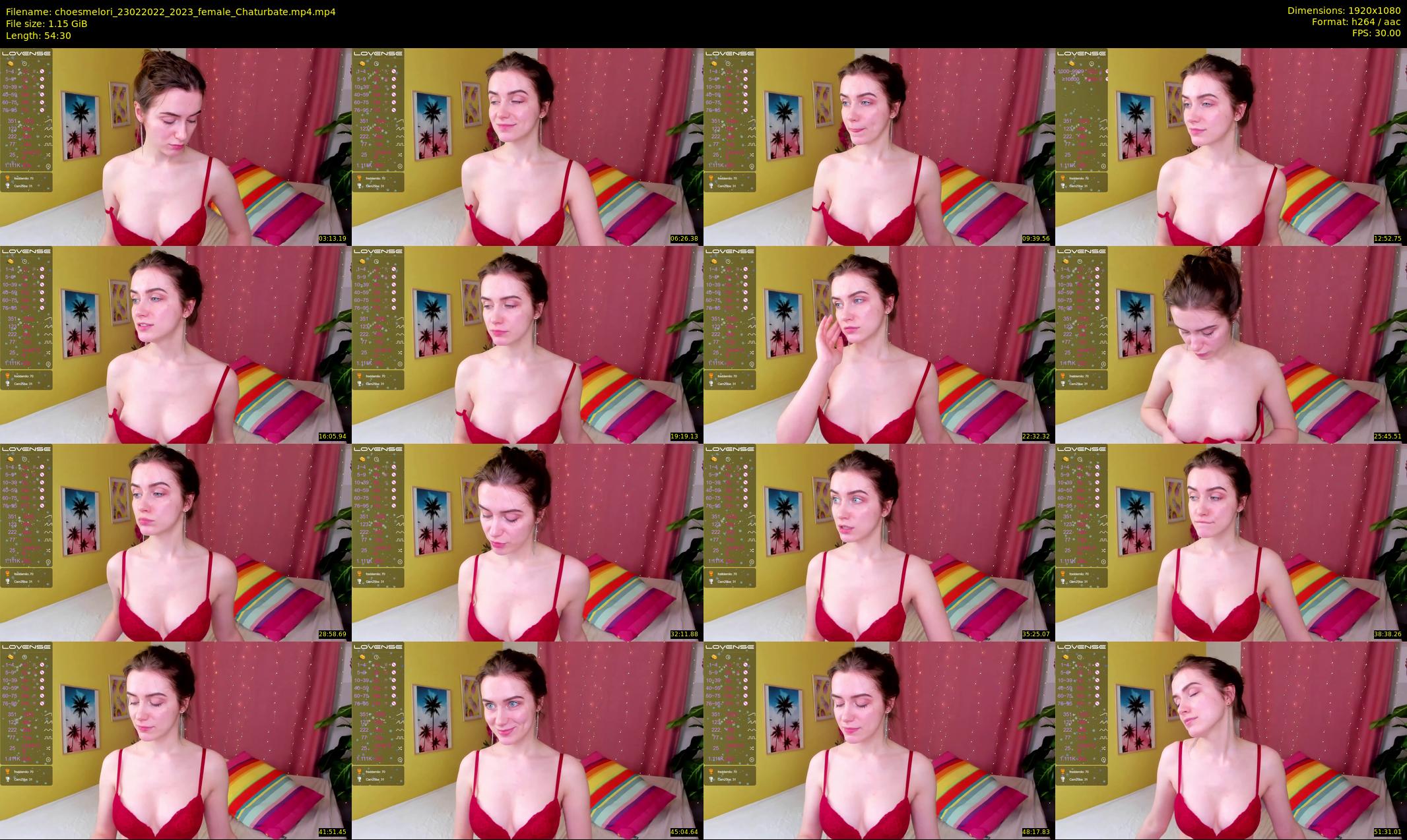 choesmelori — 55 minute Chaturbate couple cam show recording, 1080p, Feb 23, 2022