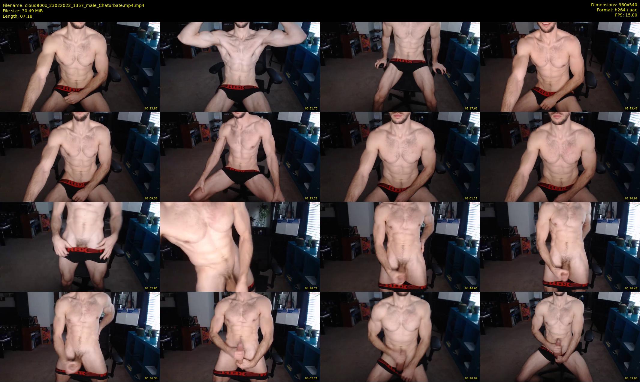 cloud900x — 8 minute Chaturbate male cam show recording, 480p, Feb 23, 2022