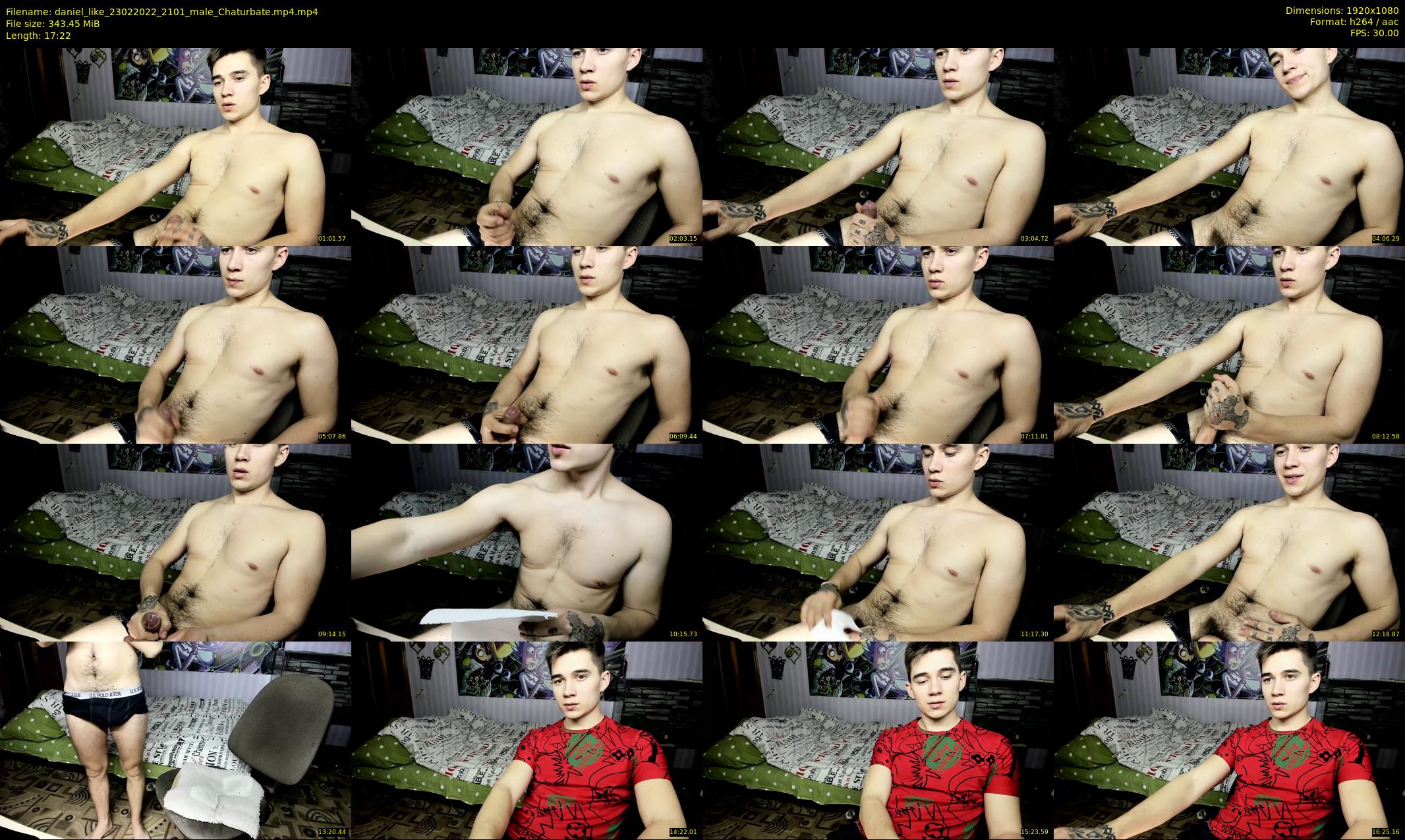 daniel_like — 18 minute Chaturbate male cam show recording, 1080p, Feb 23, 2022