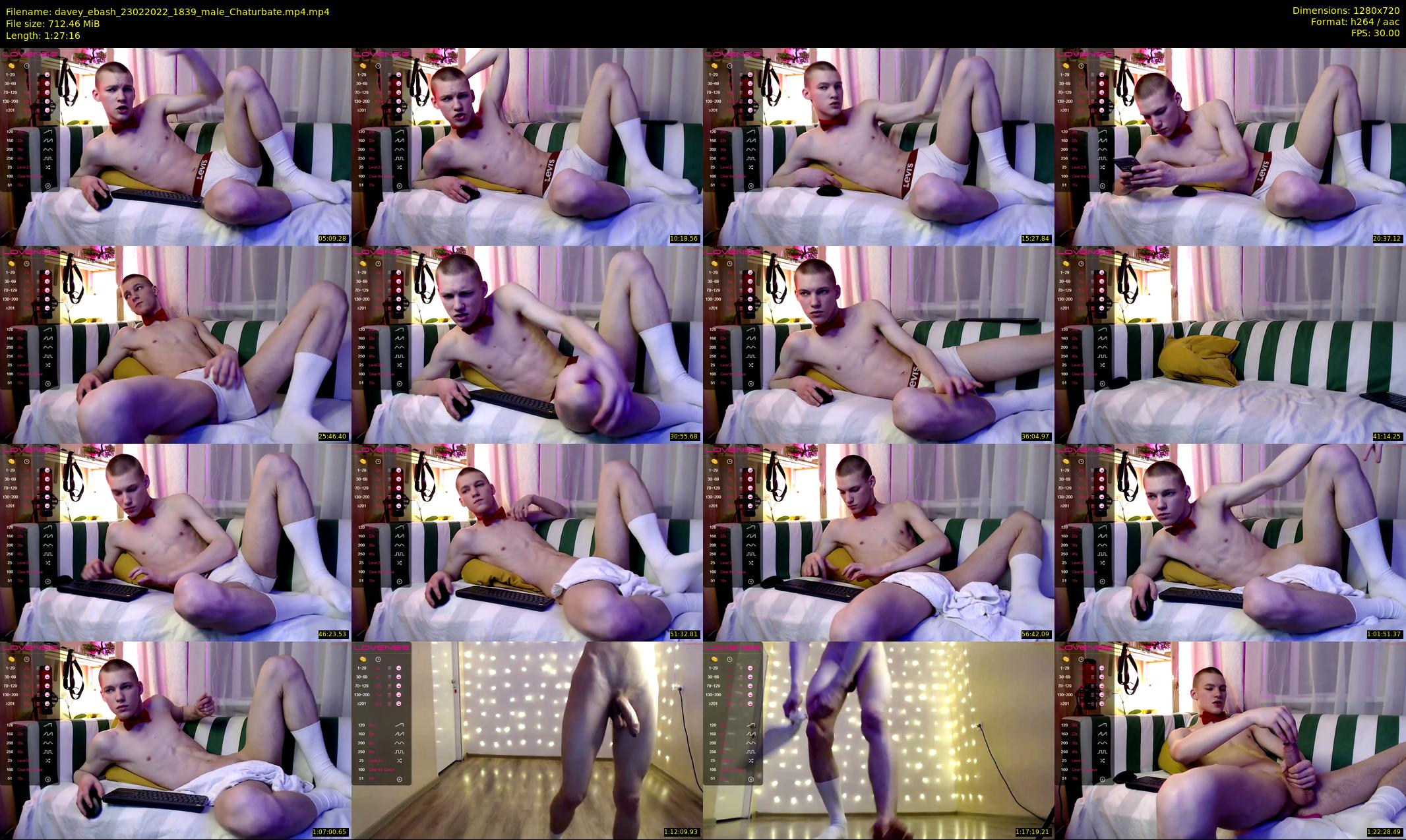 davey_ebash — 88 minute Chaturbate male cam show recording, 720p, Feb 23, 2022