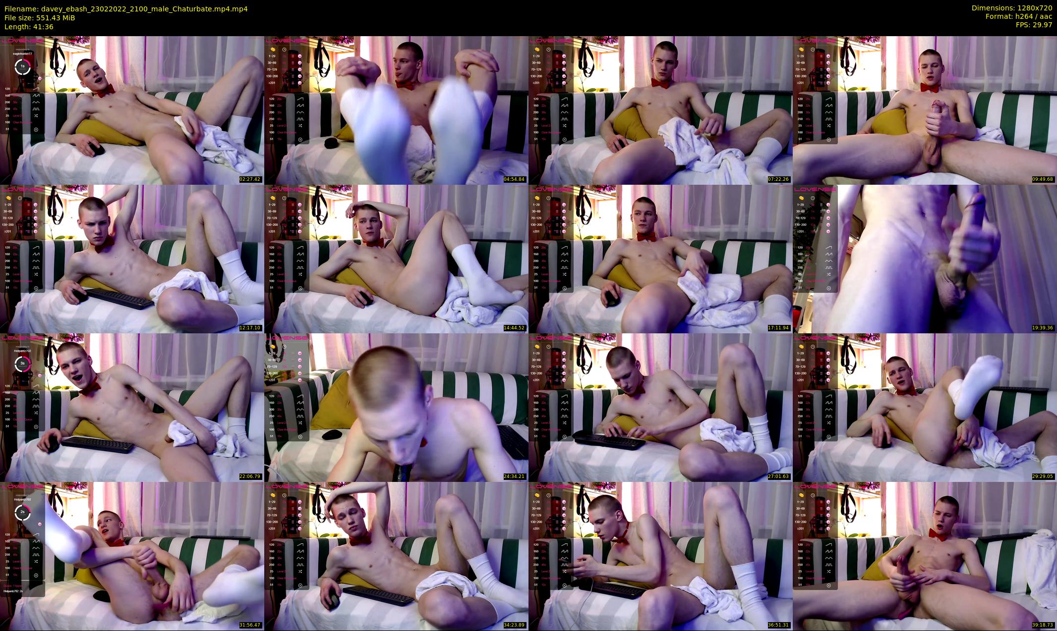 davey_ebash — 42 minute Chaturbate male cam show recording, 720p, Feb 23, 2022
