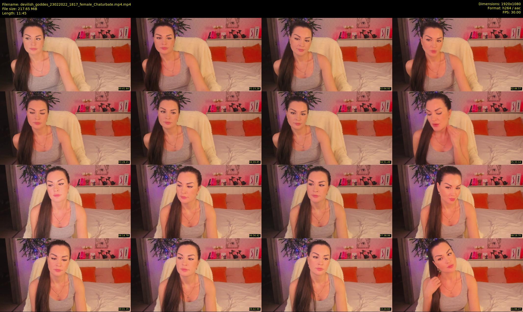 devilish_goddes — 12 minute Chaturbate female cam show recording, 1080p, Feb 23, 2022