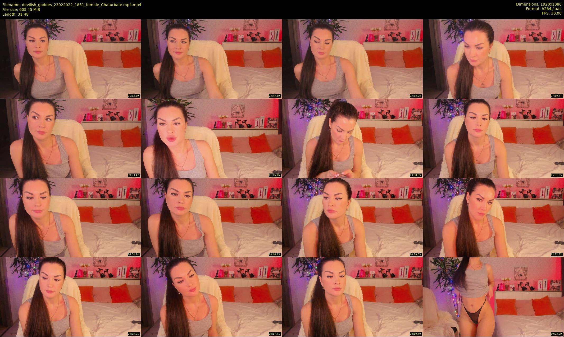 devilish_goddes — 32 minute Chaturbate female cam show recording, 1080p, Feb 23, 2022