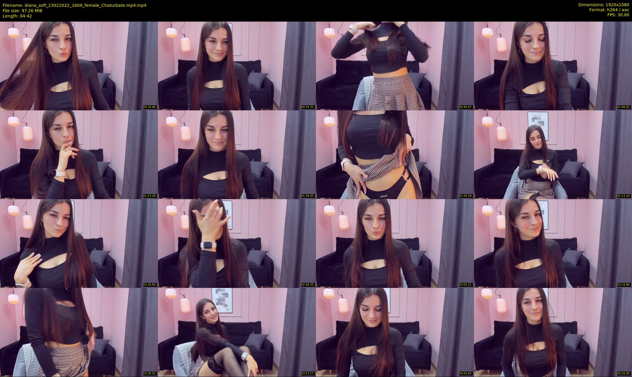 diana_soft — 5 minute Chaturbate female cam show recording, 1080p, Feb 23, 2022
