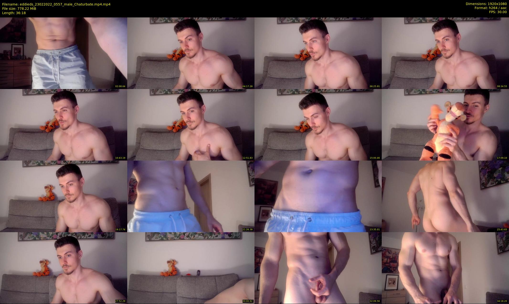 eddieds — 37 minute Chaturbate male cam show recording, 1080p, Feb 23, 2022