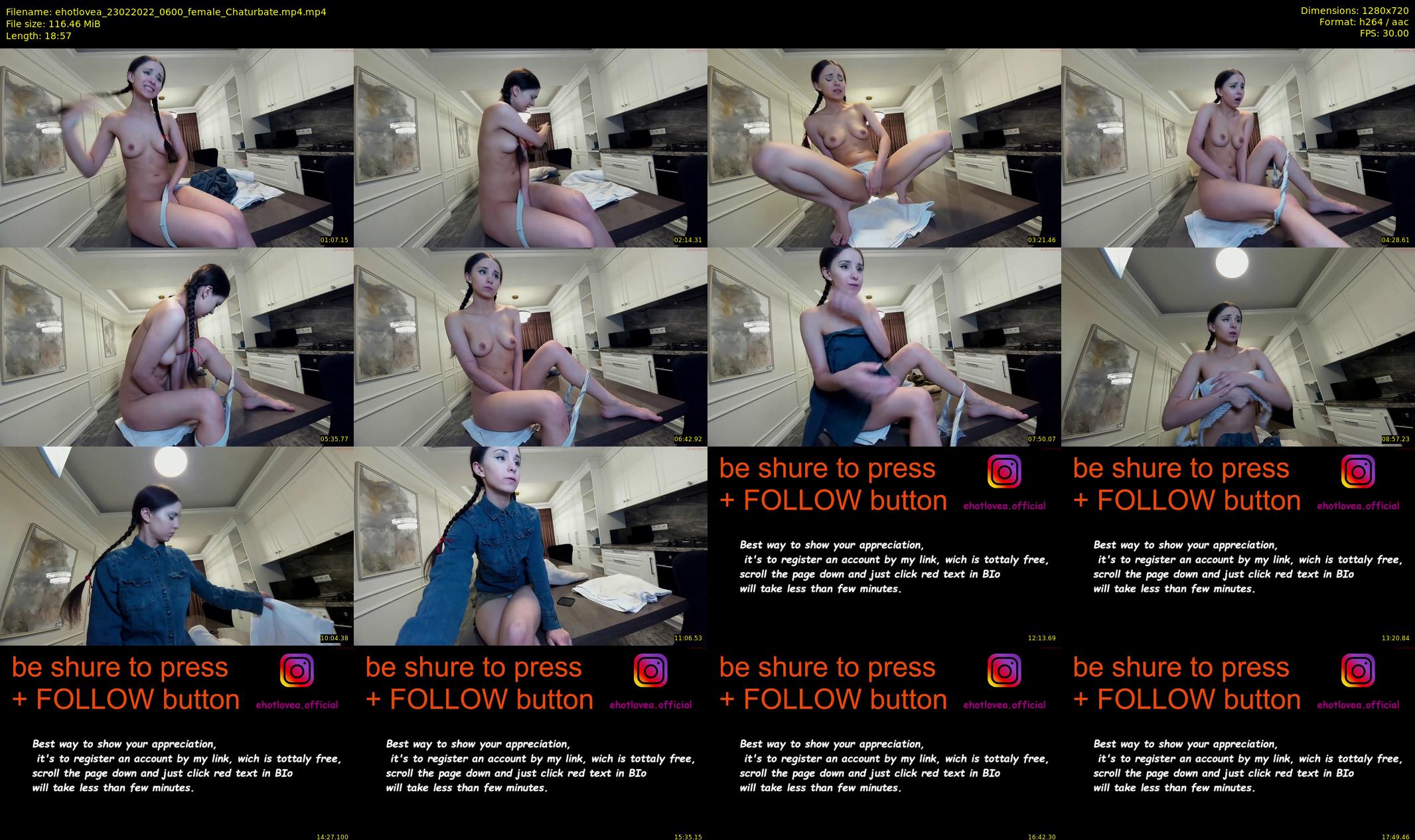 ehotlovea — 19 minute Chaturbate female cam show recording, 720p, Feb 23, 2022