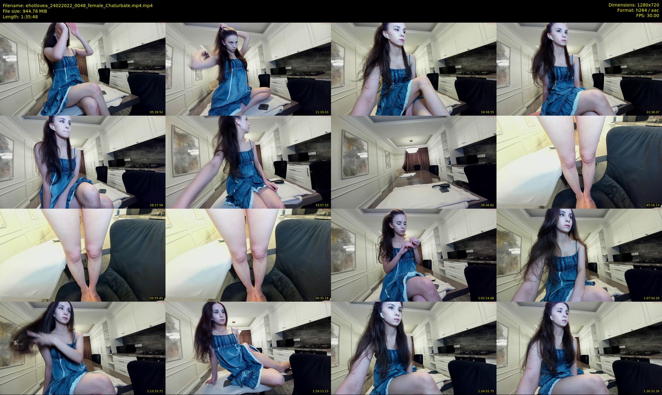 ehotlovea — 96 minute Chaturbate female cam show recording, 720p, Feb 24, 2022