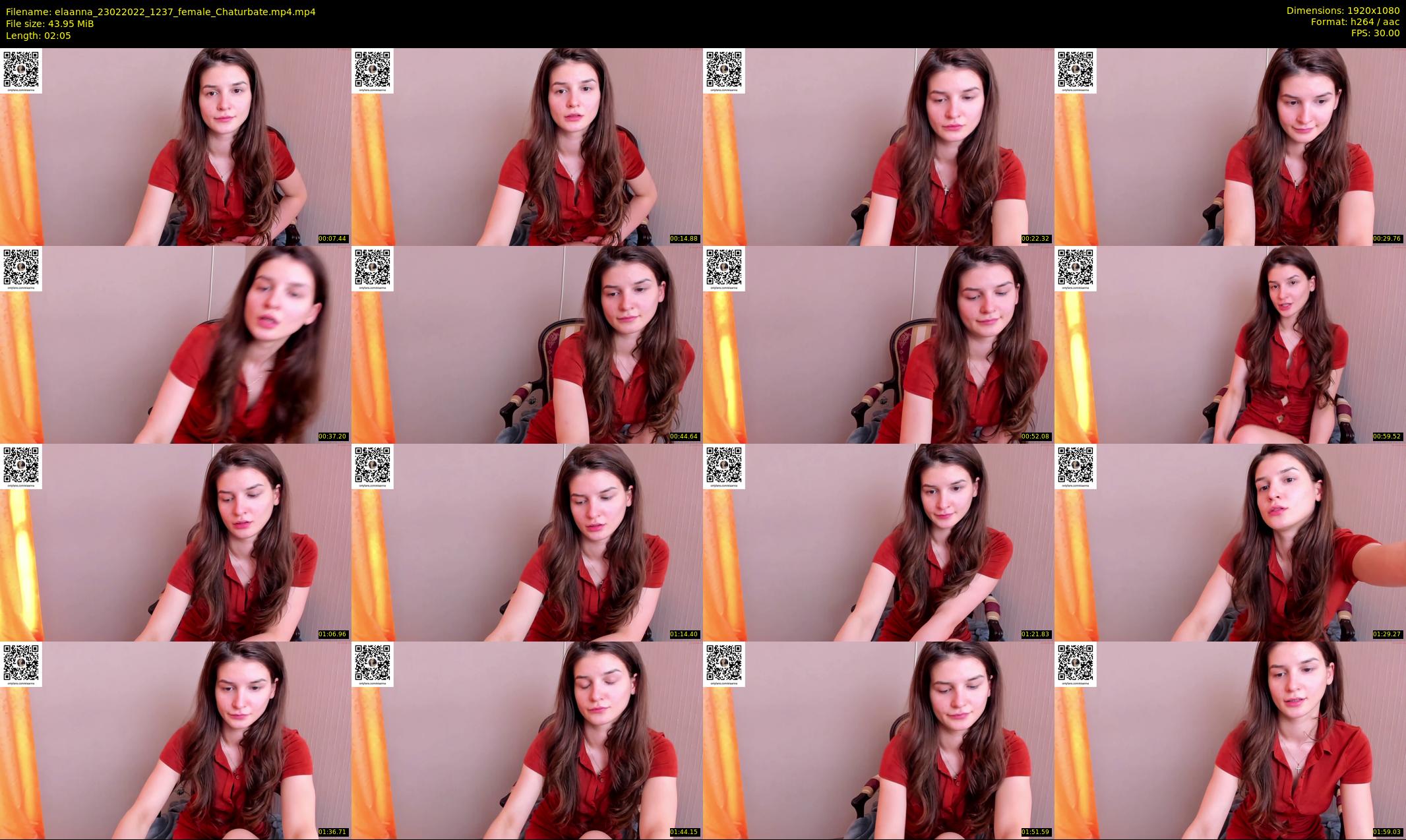 elaanna — 3 minute Chaturbate female cam show recording, 1080p, Feb 23, 2022