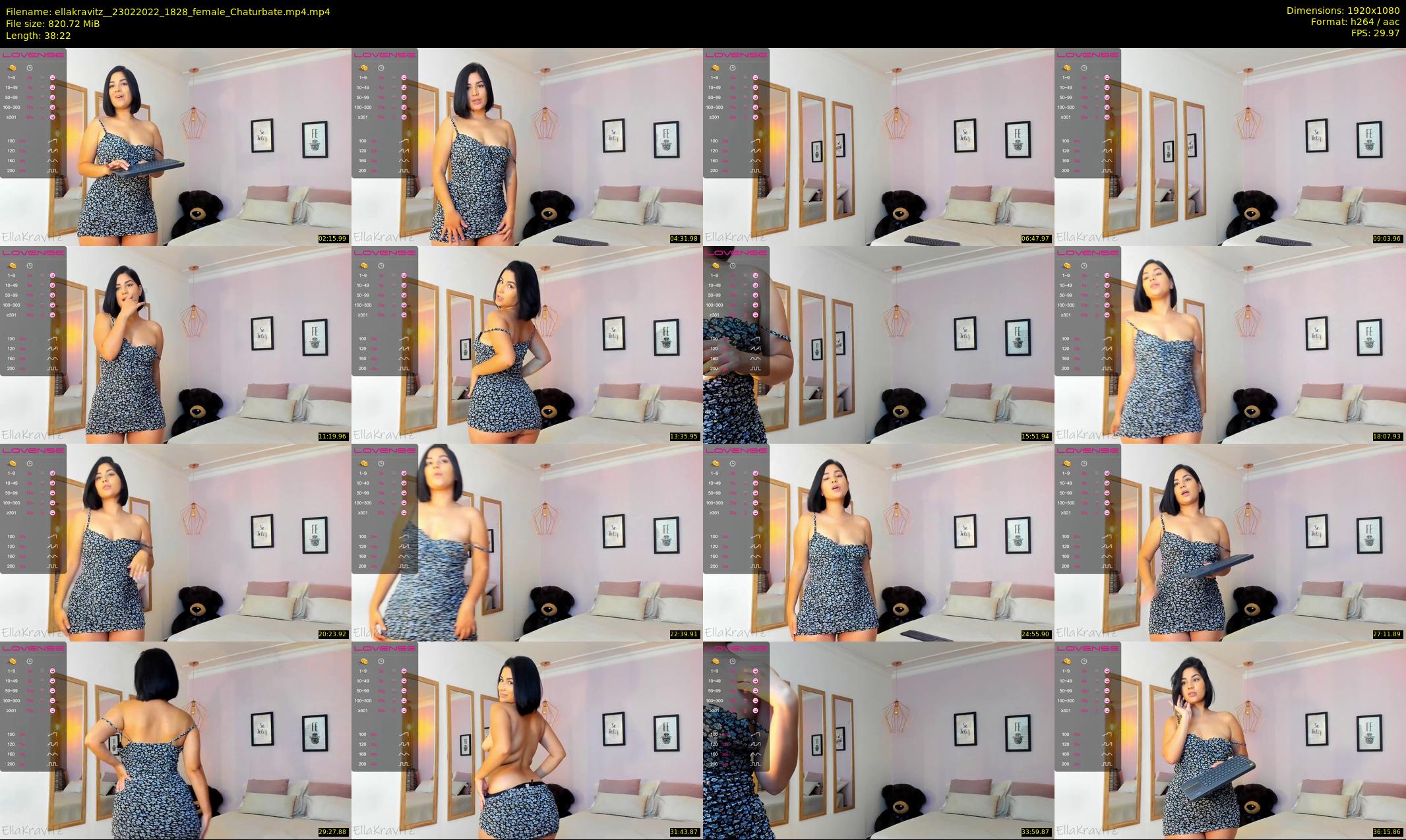 ellakravitz_ — 39 minute Chaturbate female cam show recording, 1080p, Feb 23, 2022