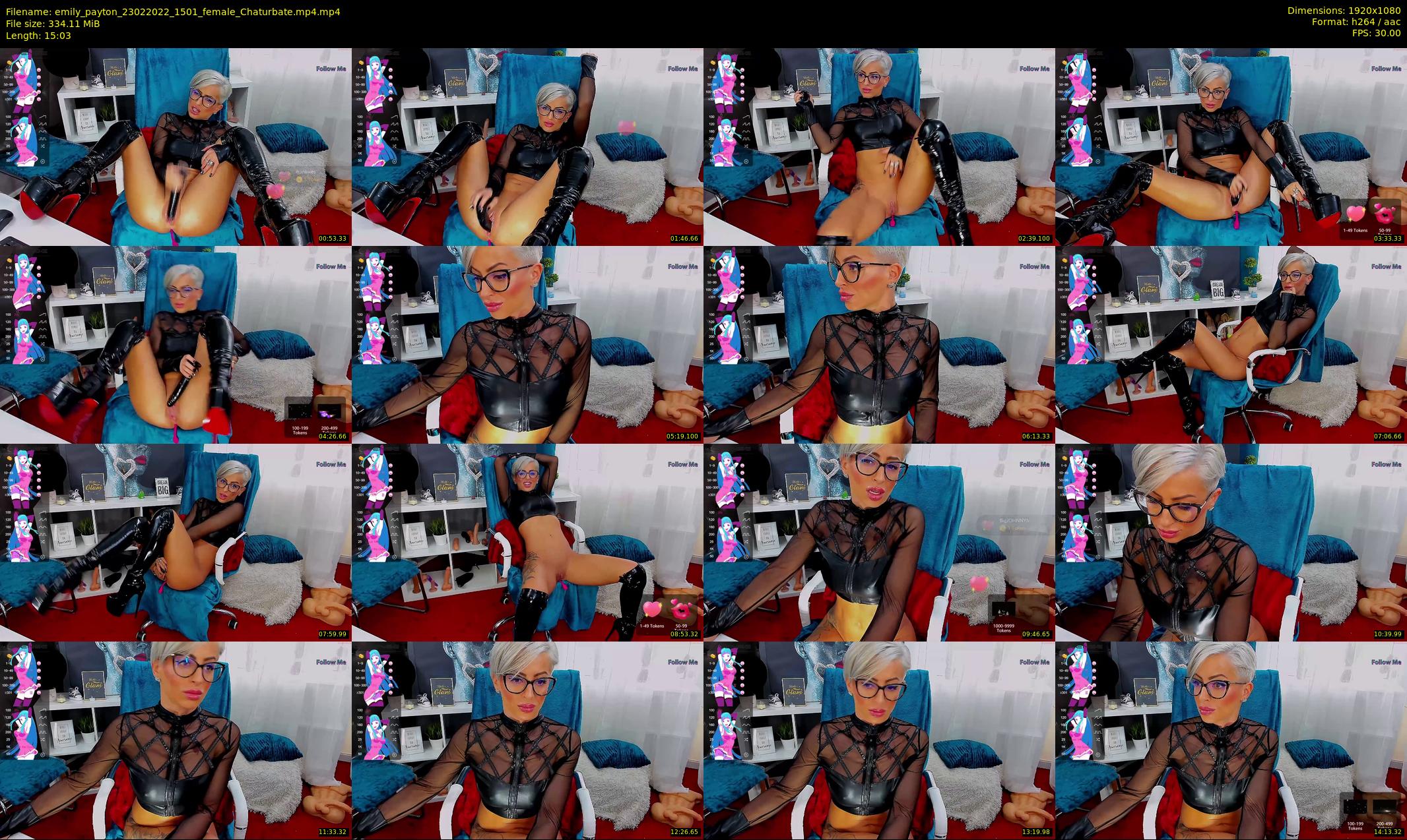 emily_payton — 16 minute Chaturbate female cam show recording, 1080p, Feb 23, 2022