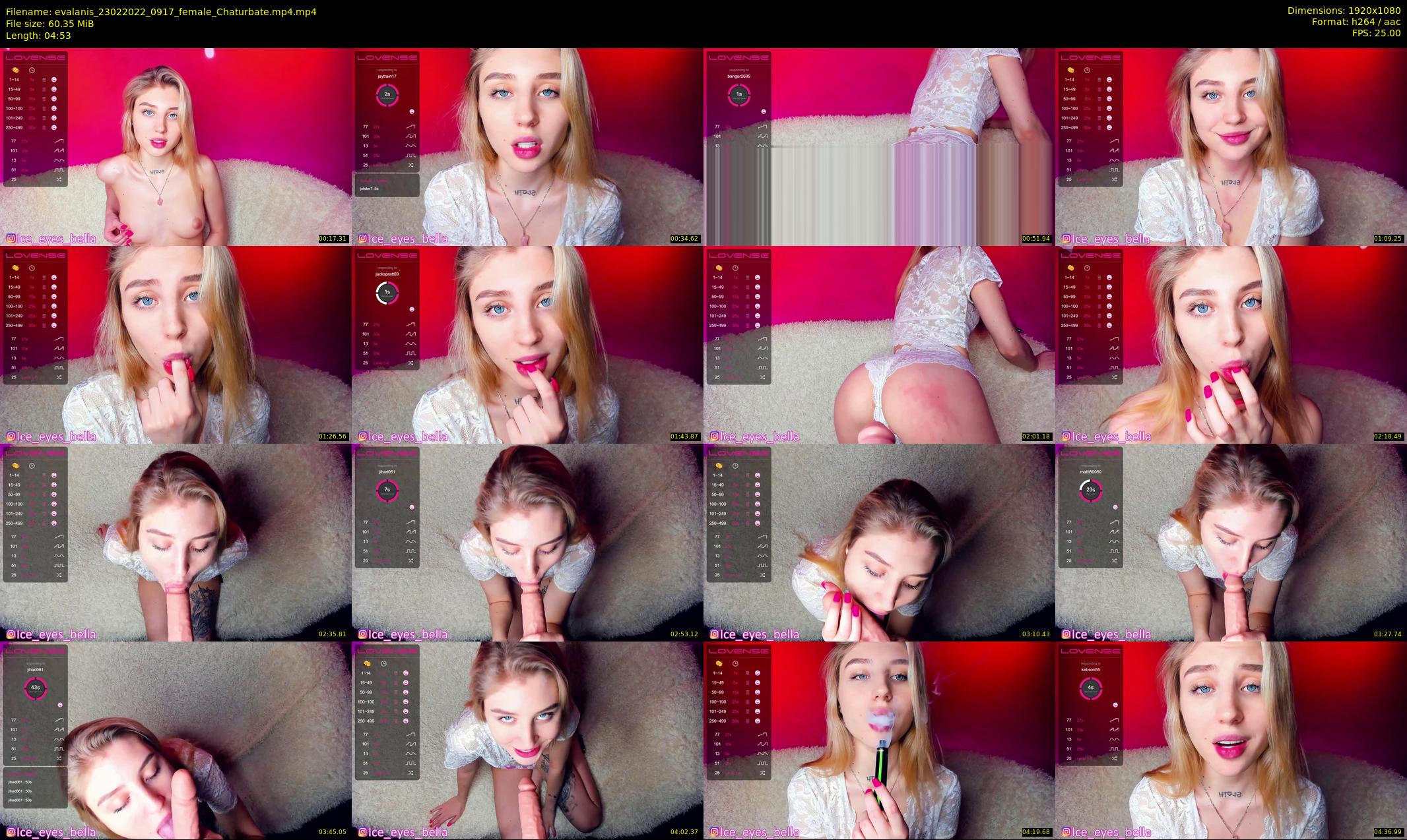 evalanis — 5 minute Chaturbate couple cam show recording, 1080p, Feb 23, 2022