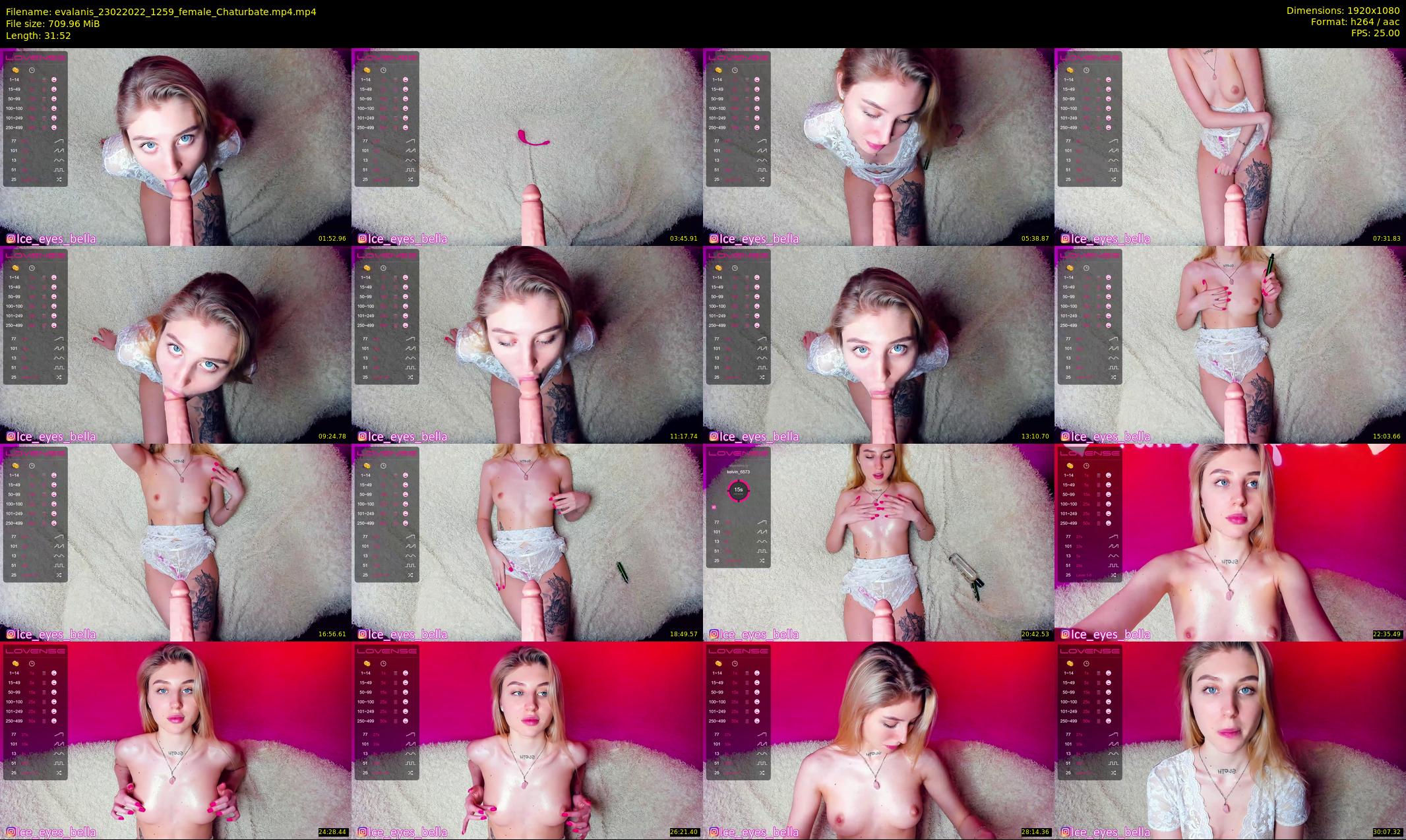 evalanis — 32 minute Chaturbate couple cam show recording, 1080p, Feb 23, 2022
