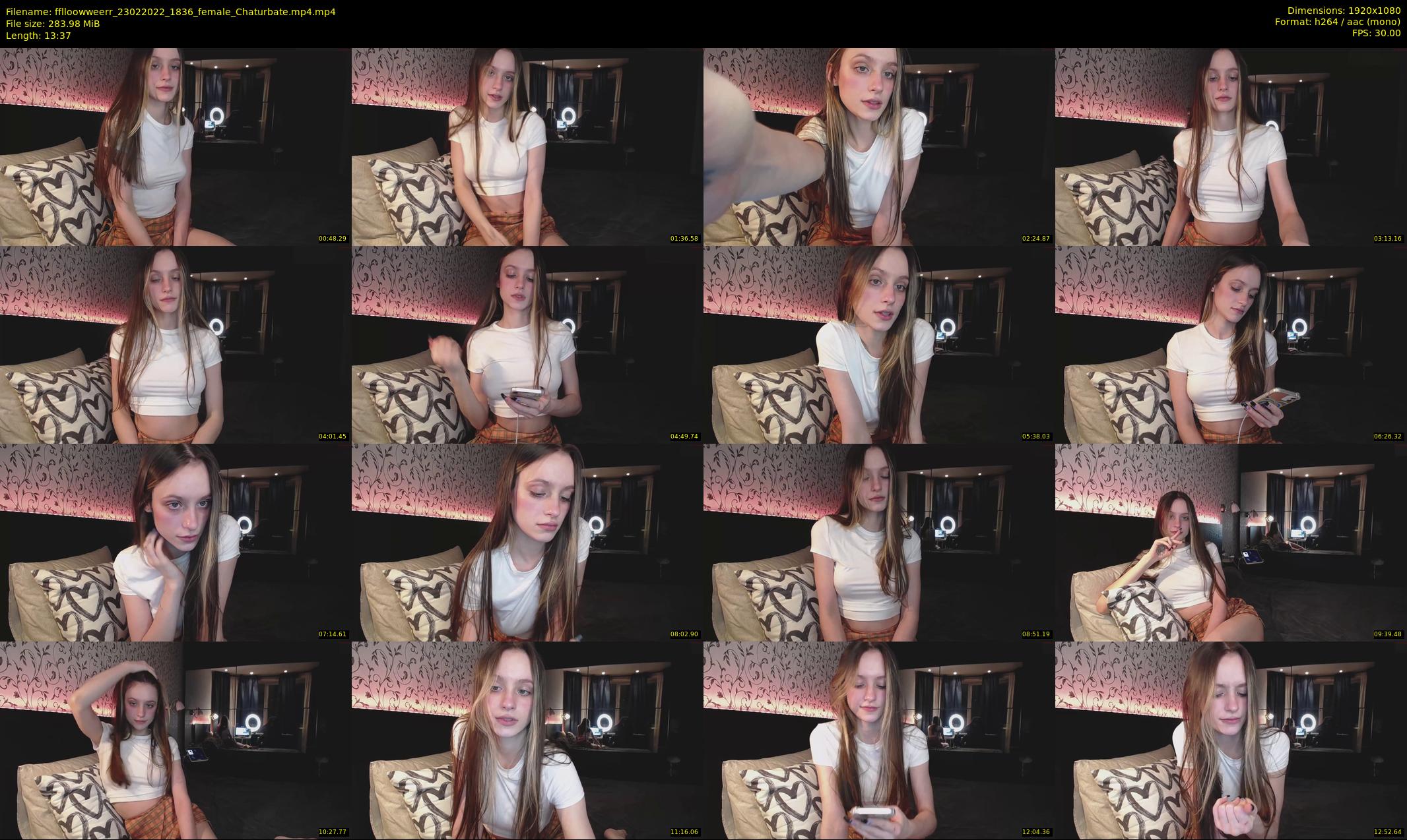 fflloowweerr — 14 minute Chaturbate couple cam show recording, 1080p, Feb 23, 2022