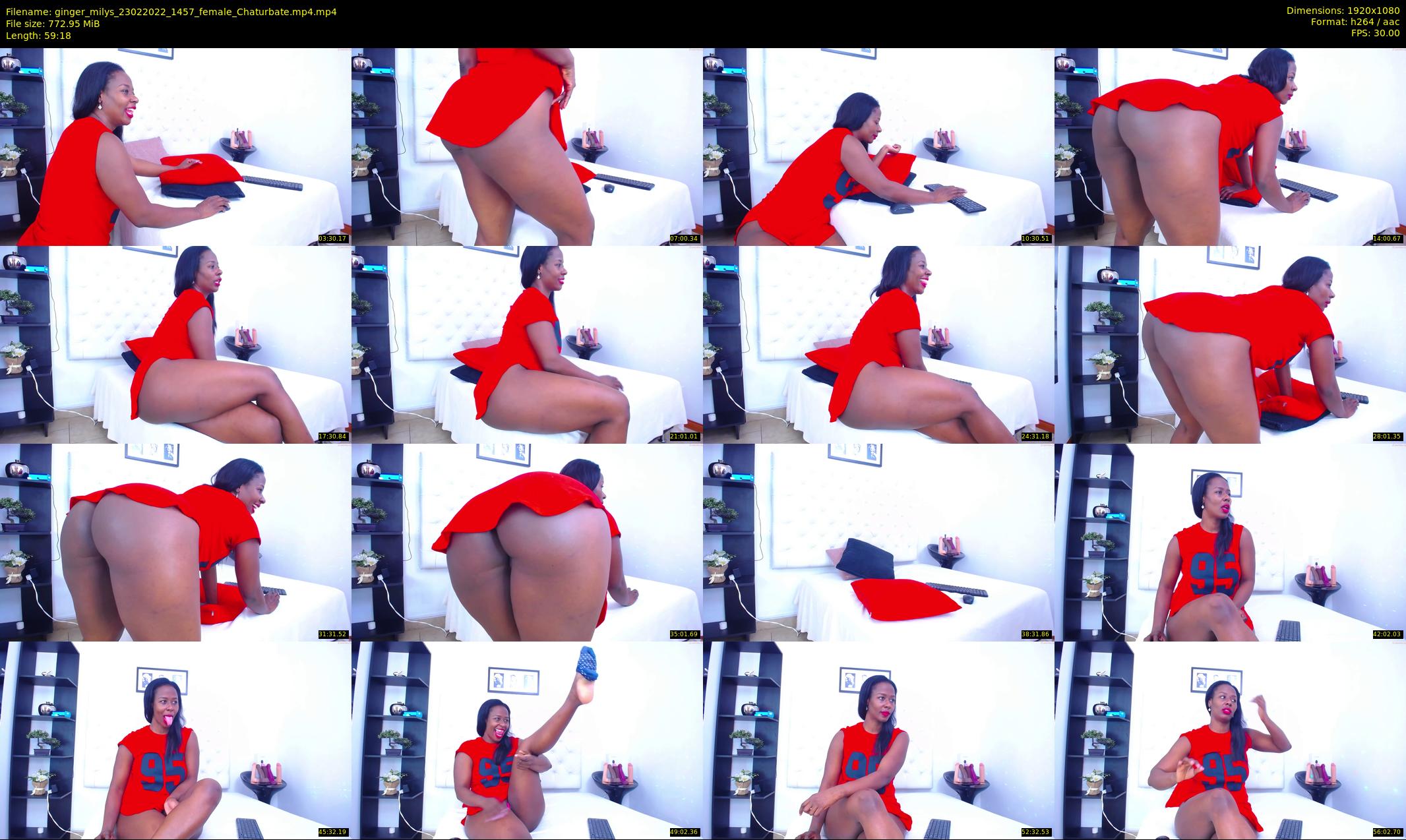 ginger_milys — 60 minute Chaturbate female cam show recording, 1080p, Feb 23, 2022