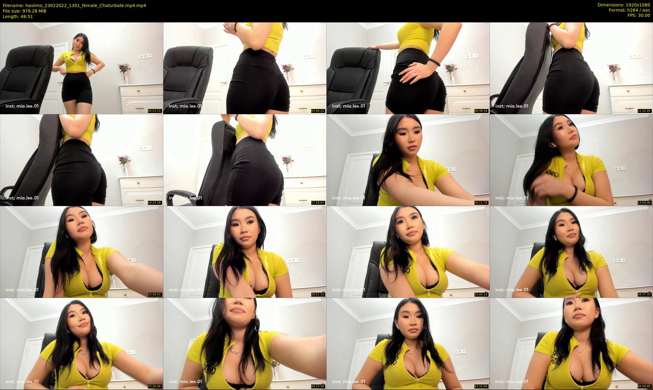 hasiimo — 49 minute Chaturbate female cam show recording, 1080p, Feb 23, 2022