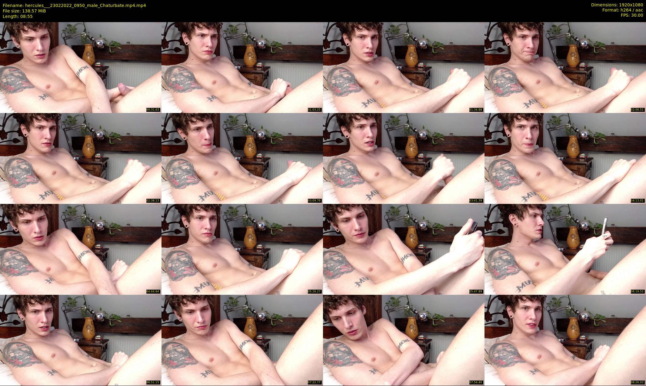 hercules__ — 9 minute Chaturbate male cam show recording, 1080p, Feb 23, 2022