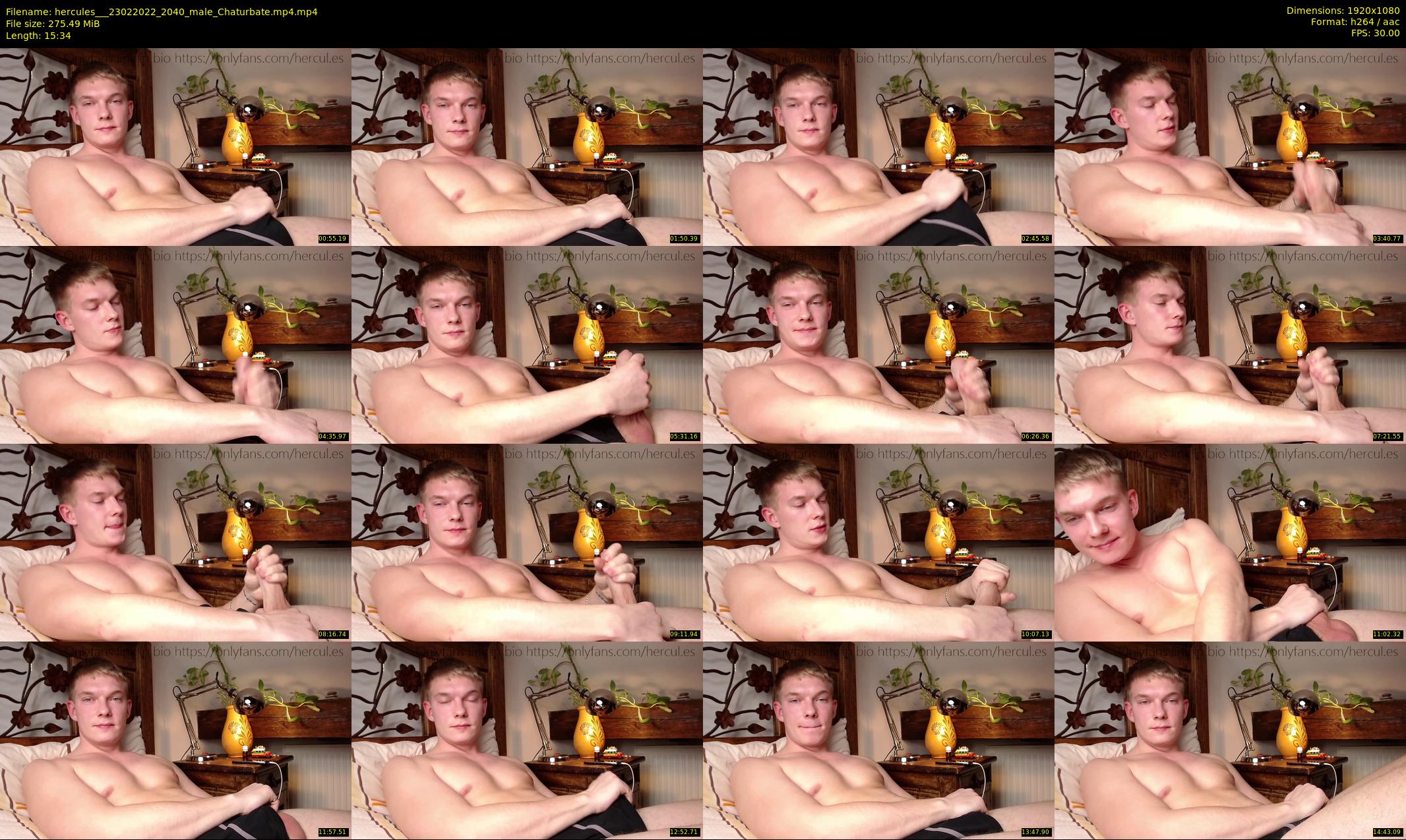 hercules__ — 16 minute Chaturbate male cam show recording, 1080p, Feb 23, 2022