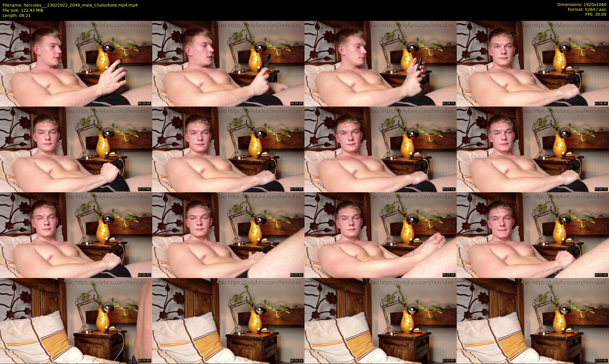 hercules__ — 9 minute Chaturbate male cam show recording, 1080p, Feb 23, 2022