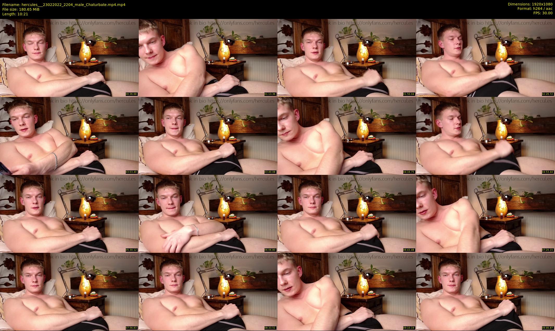 hercules__ — 11 minute Chaturbate male cam show recording, 1080p, Feb 23, 2022