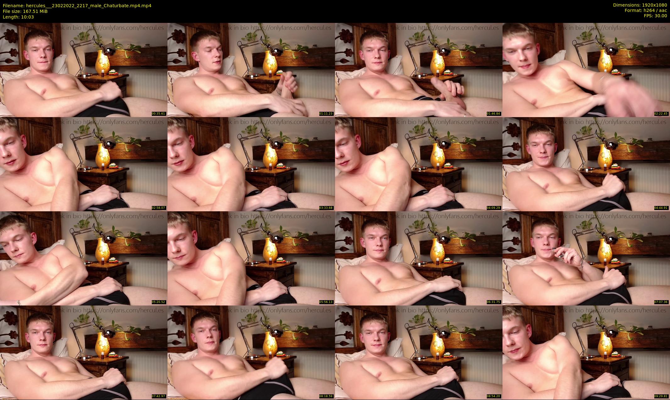 hercules__ — 11 minute Chaturbate male cam show recording, 1080p, Feb 23, 2022