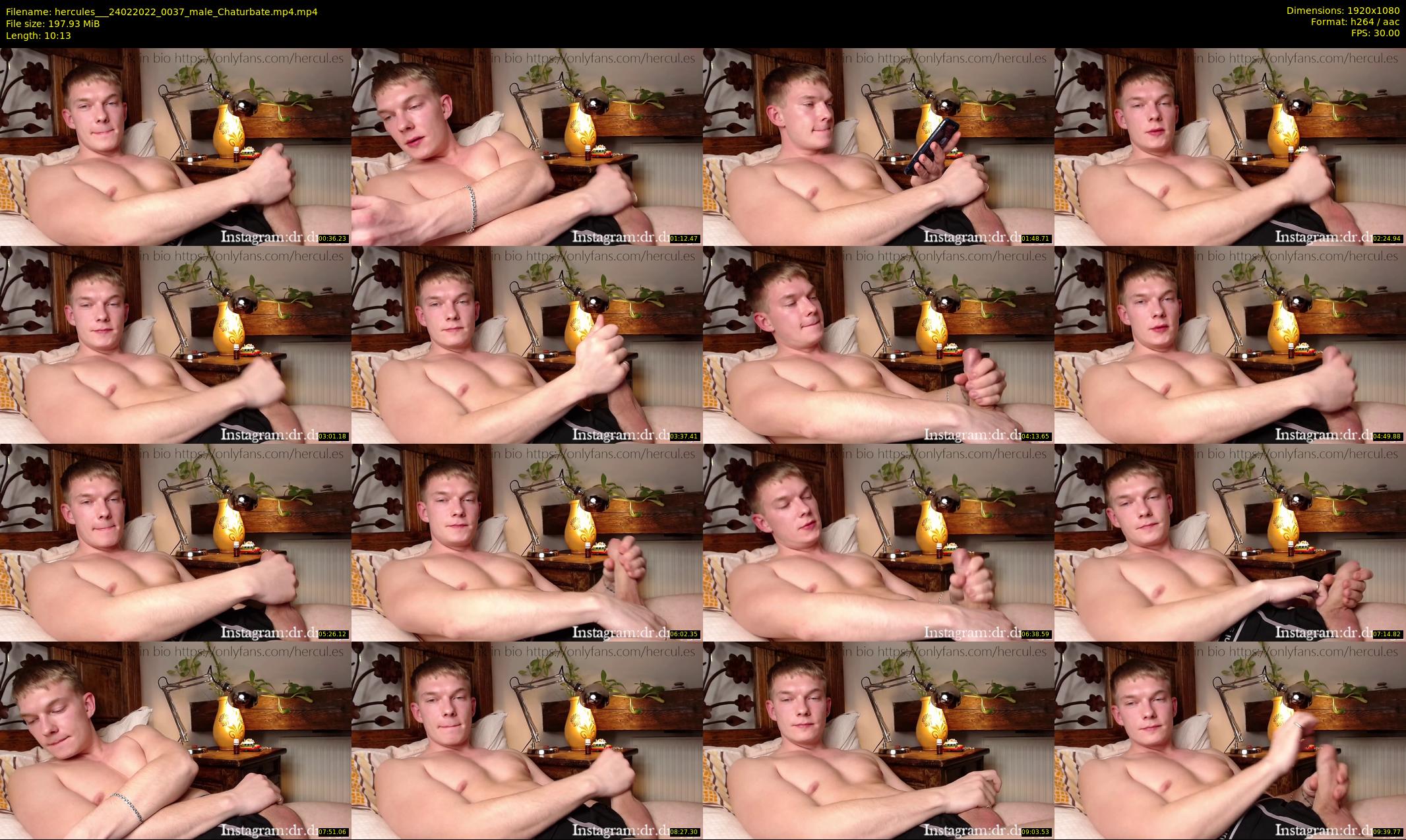 hercules__ — 11 minute Chaturbate male cam show recording, 1080p, Feb 24, 2022