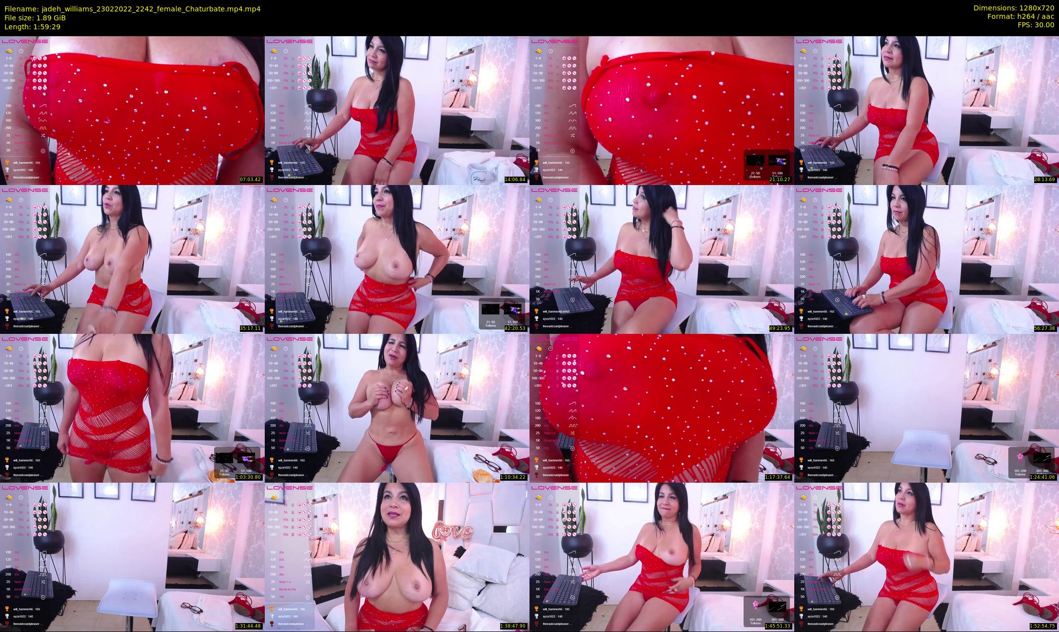 jadeh_williams — 120 minute Chaturbate female cam show recording, 720p, Feb 23, 2022