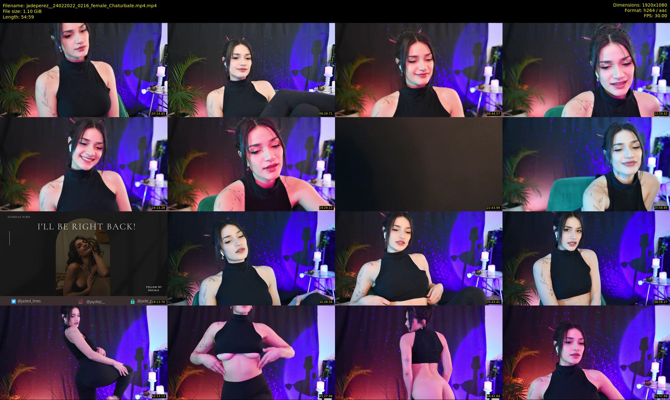 jadeperez_ — 55 minute Chaturbate female cam show recording, 1080p, Feb 24, 2022