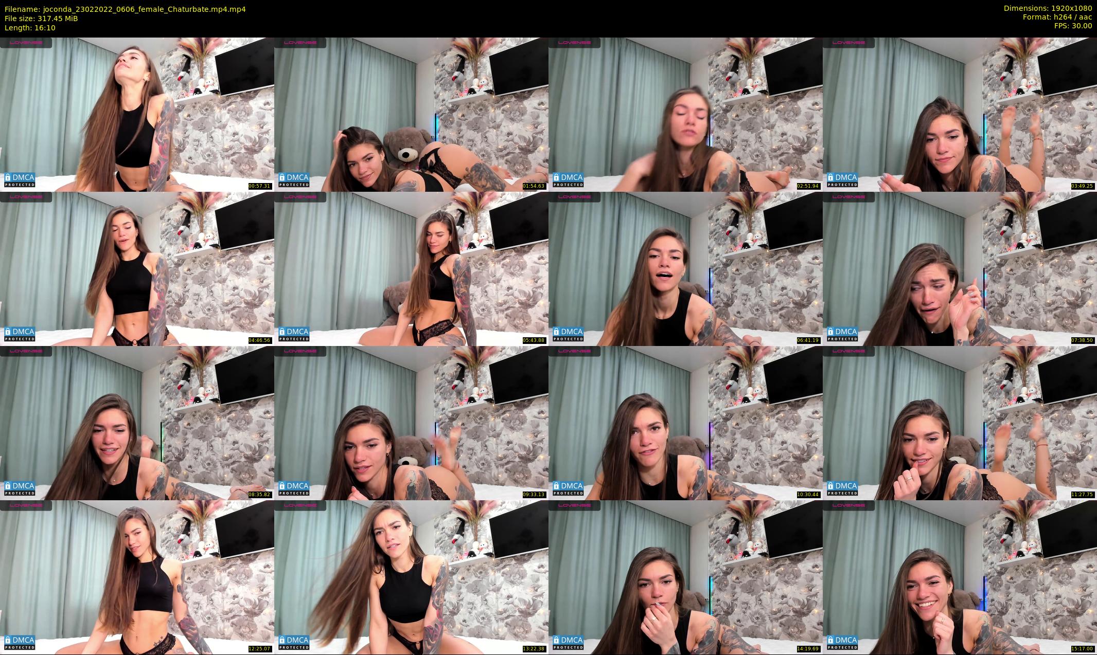 joconda — 17 minute Chaturbate female cam show recording, 1080p, Feb 23, 2022