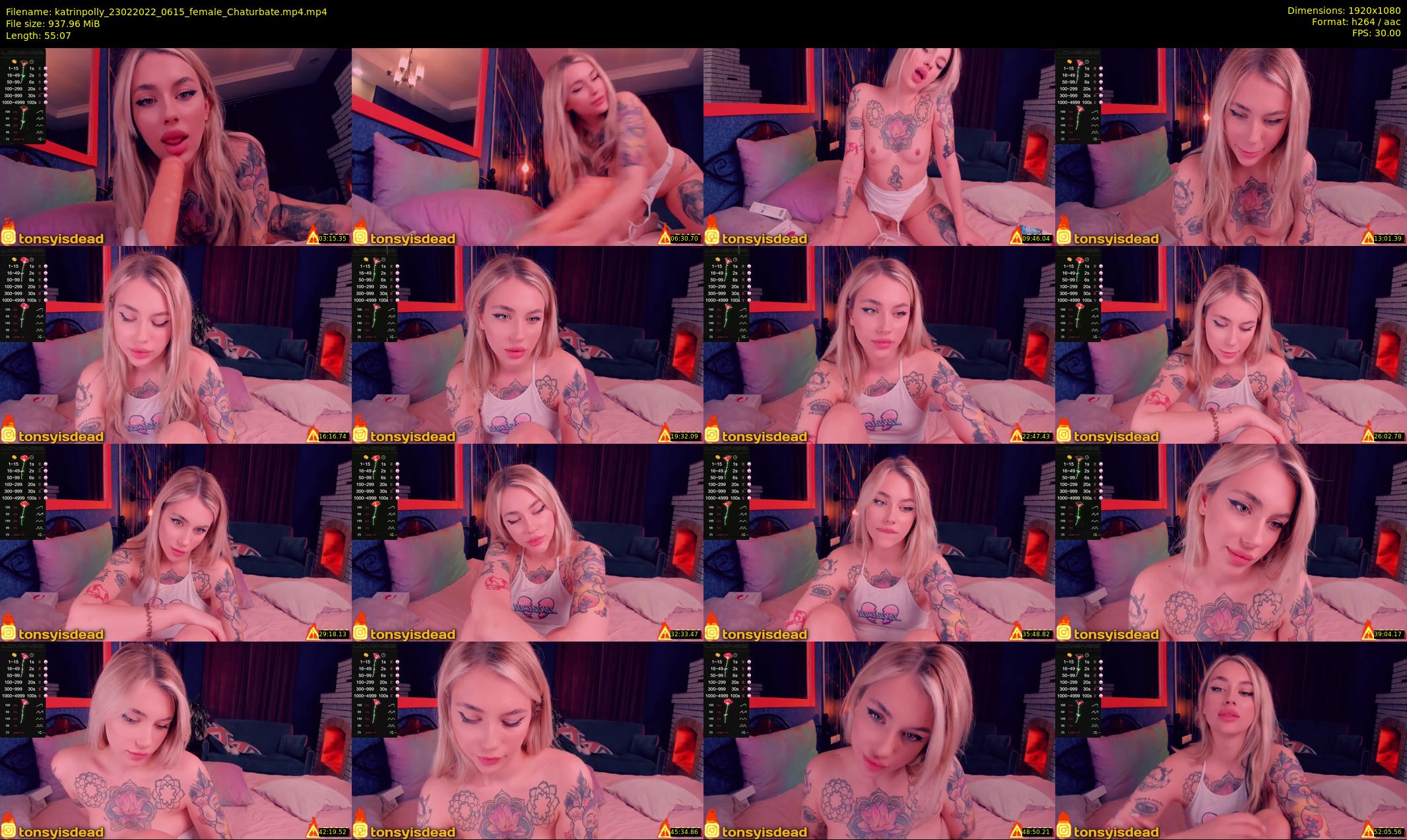 katrinpolly — 56 minute Chaturbate couple cam show recording, 1080p, Feb 23, 2022