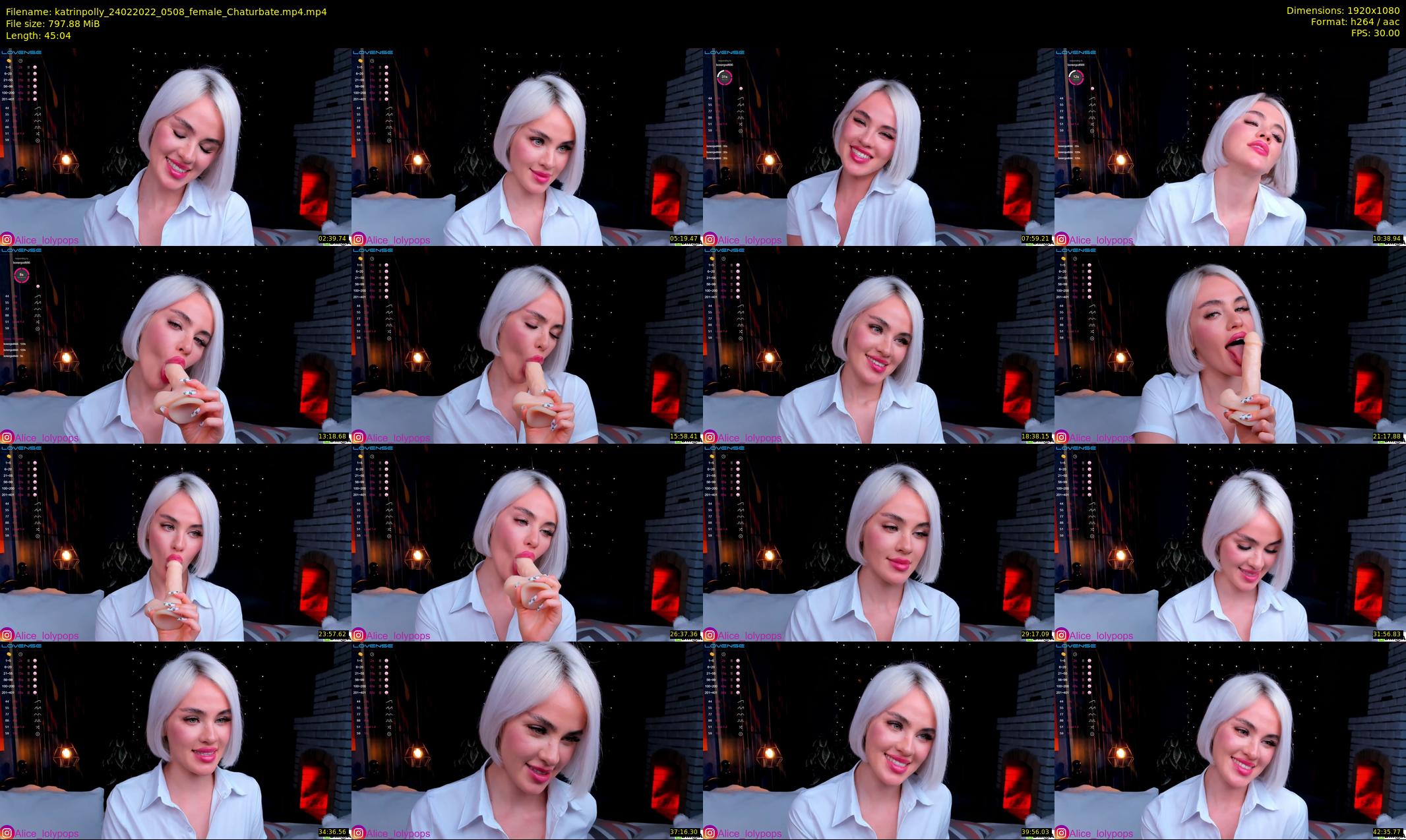 katrinpolly — 46 minute Chaturbate couple cam show recording, 1080p, Feb 24, 2022