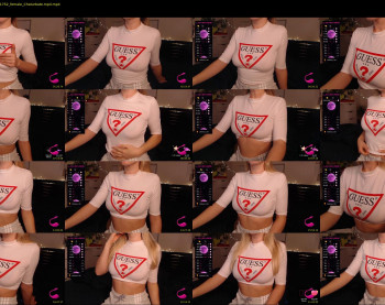 kiranightlyxo — 25 minute Chaturbate female cam show recording, 720p, Feb 23, 2022