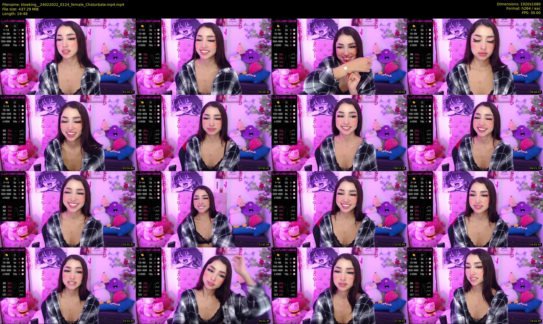 kloeking_ — 20 minute Chaturbate female cam show recording, 1080p, Feb 24, 2022