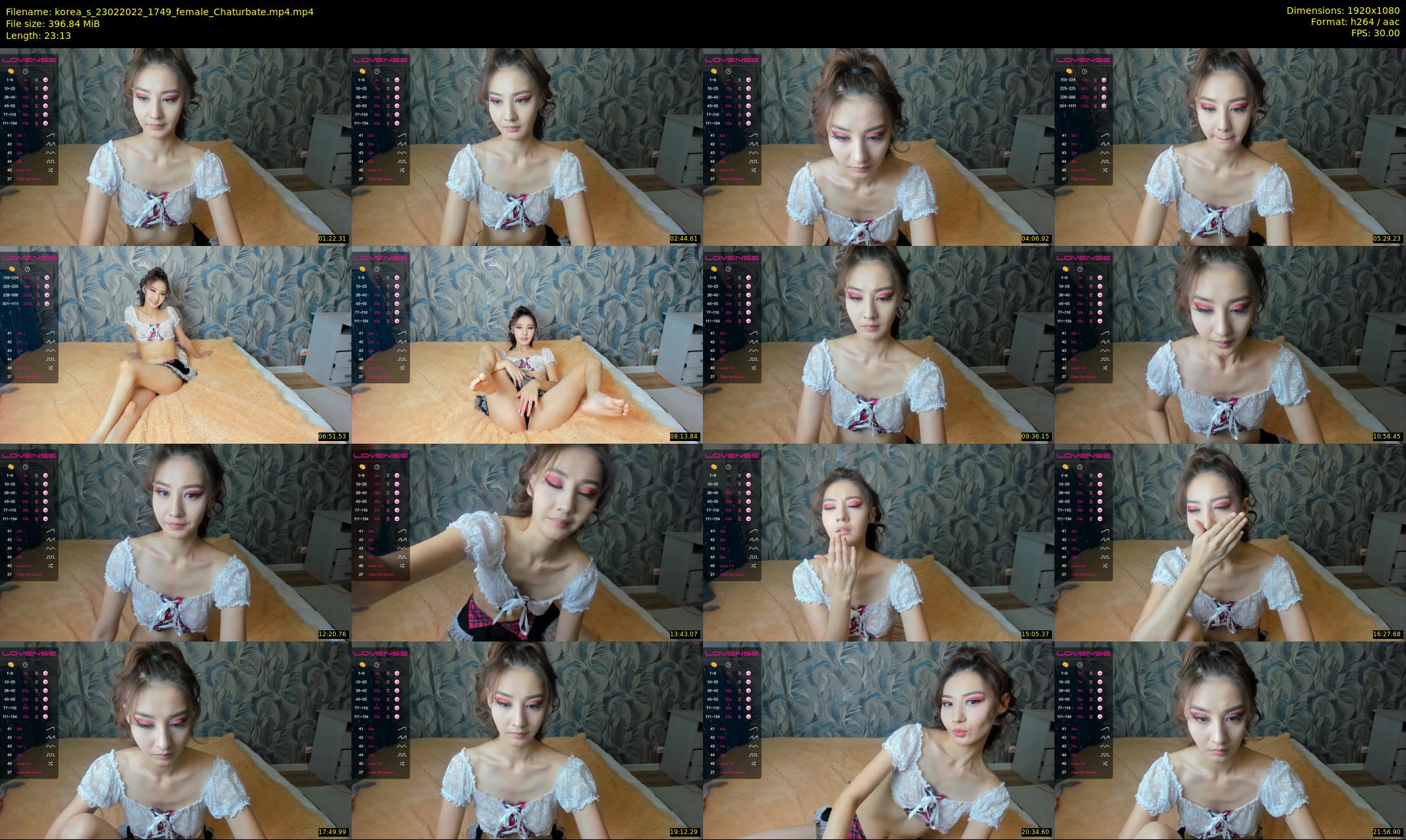 korea_s — 24 minute Chaturbate female cam show recording, 1080p, Feb 23, 2022