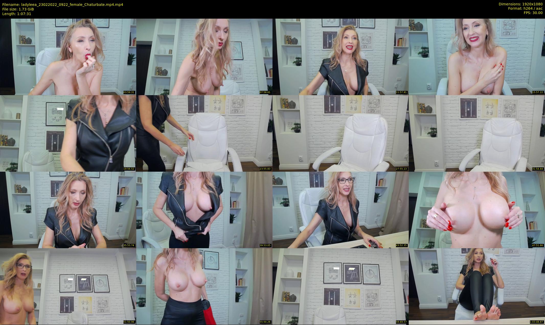 ladyleea — 68 minute Chaturbate female cam show recording, 1080p, Feb 23, 2022