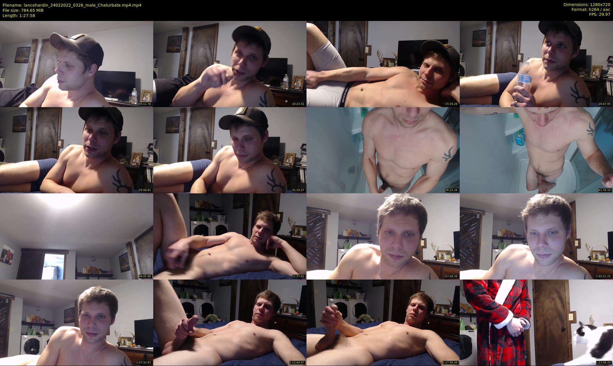 lancehardin — 88 minute Chaturbate male cam show recording, 720p, Feb 24, 2022