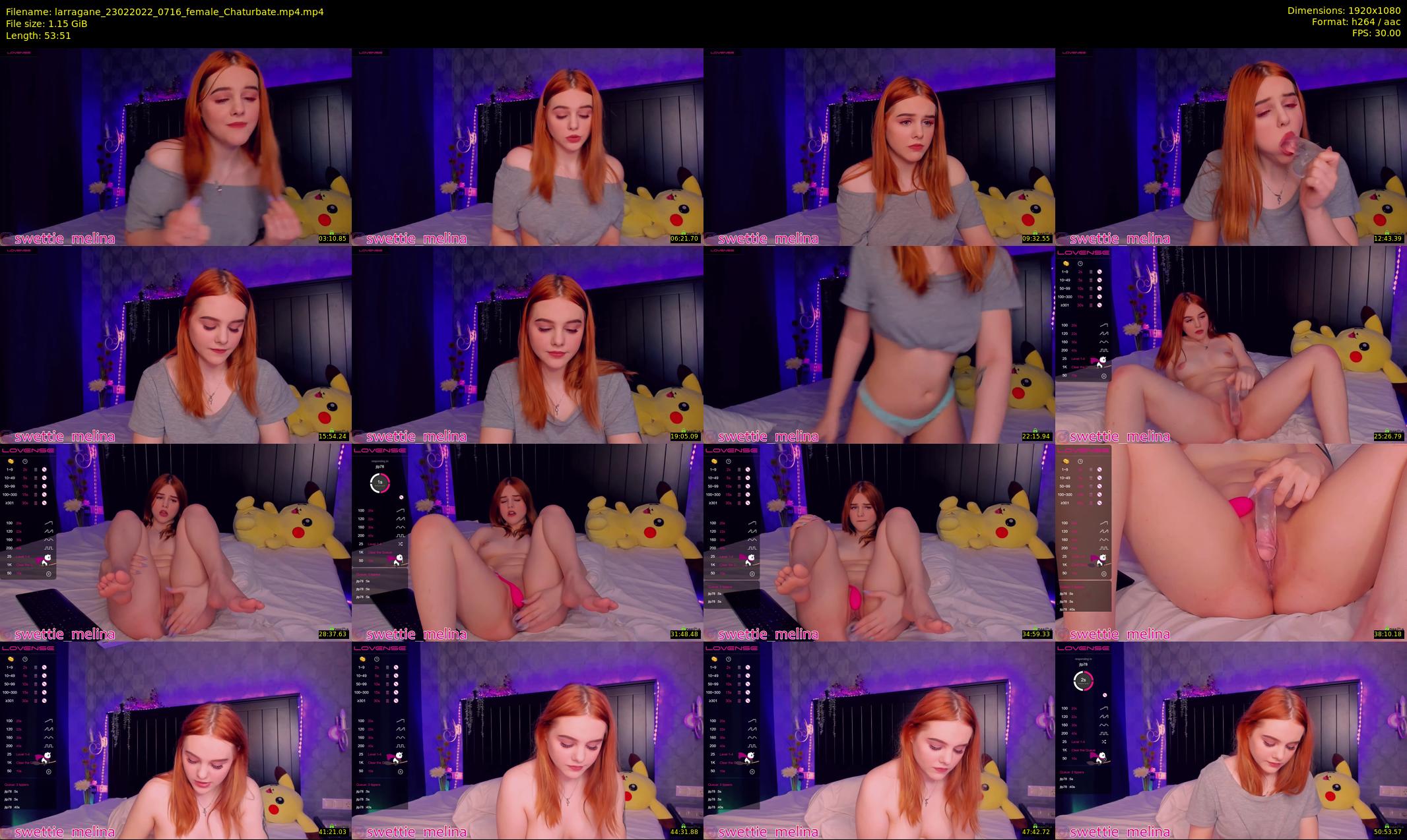 larragane — 54 minute Chaturbate couple cam show recording, 1080p, Feb 23, 2022