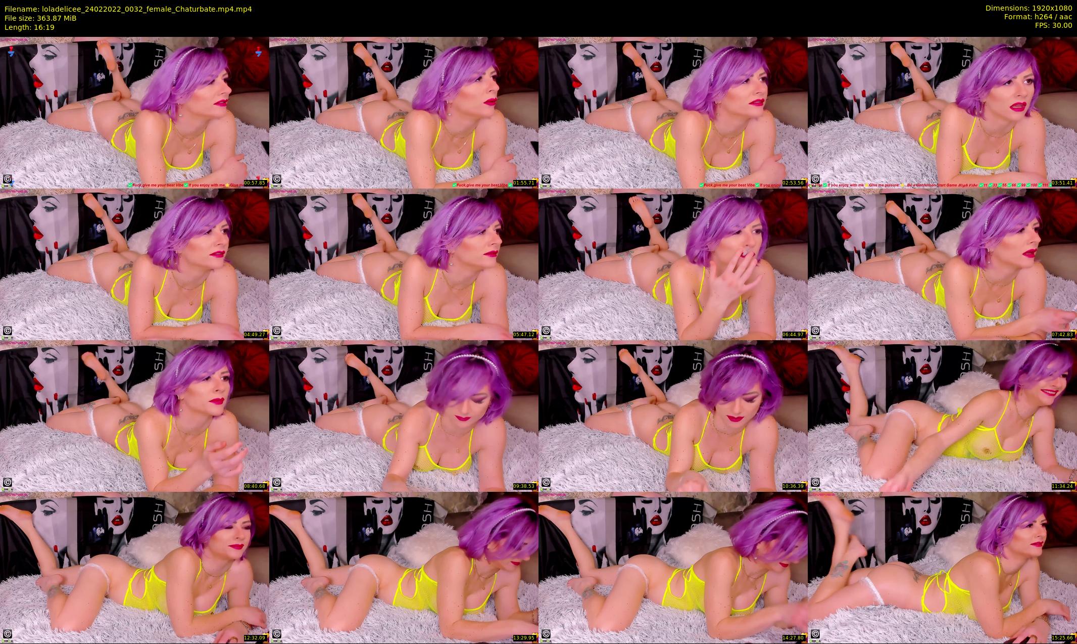 loladelicee — 17 minute Chaturbate female cam show recording, 1080p, Feb 24, 2022