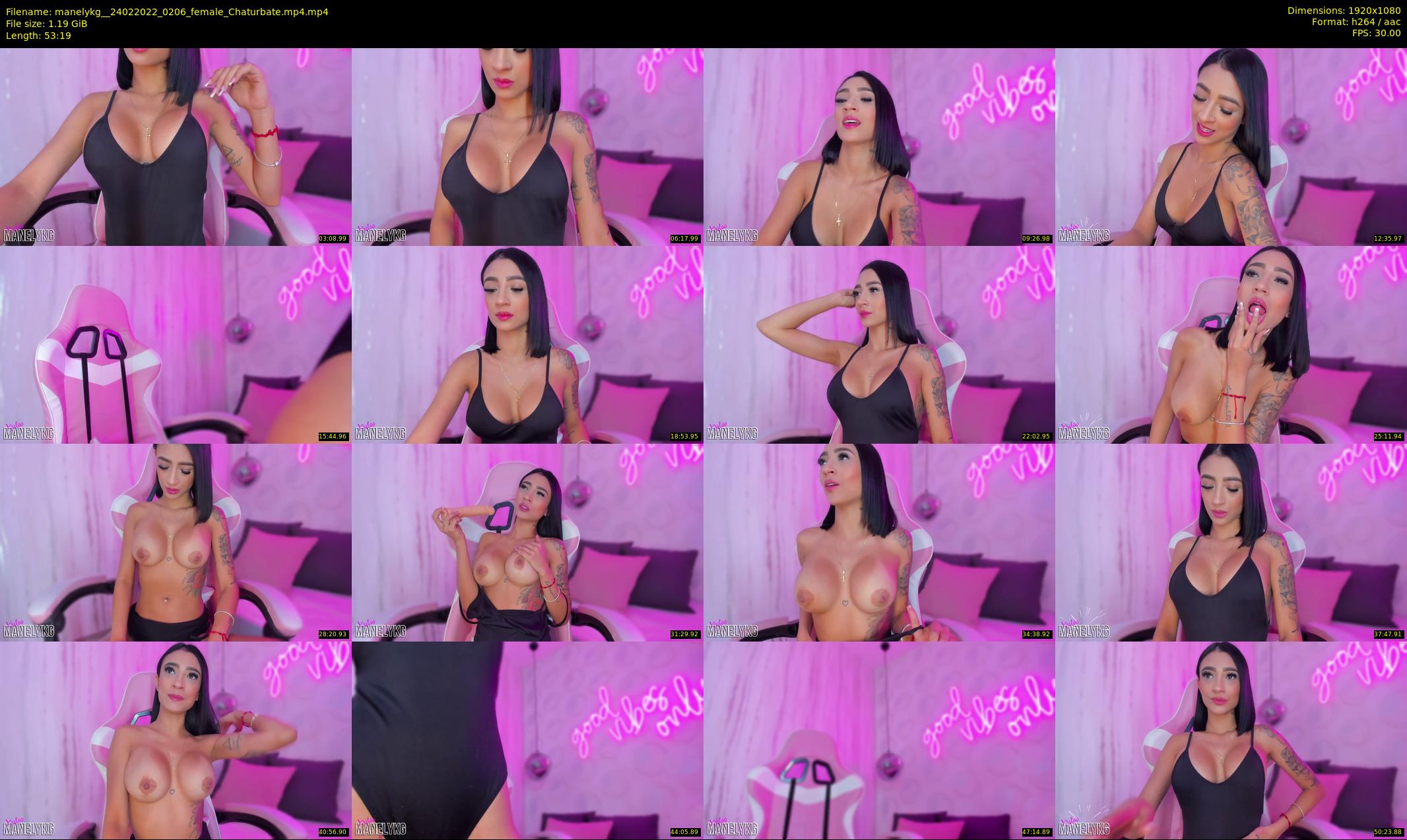 manelykg_ — 54 minute Chaturbate female cam show recording, 1080p, Feb 24, 2022