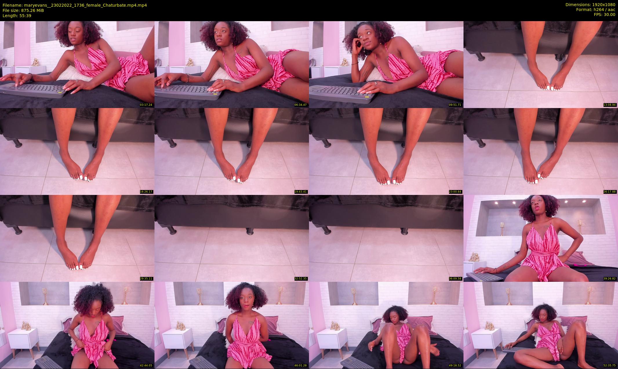 maryevans_ — 56 minute Chaturbate female cam show recording, 1080p, Feb 23, 2022