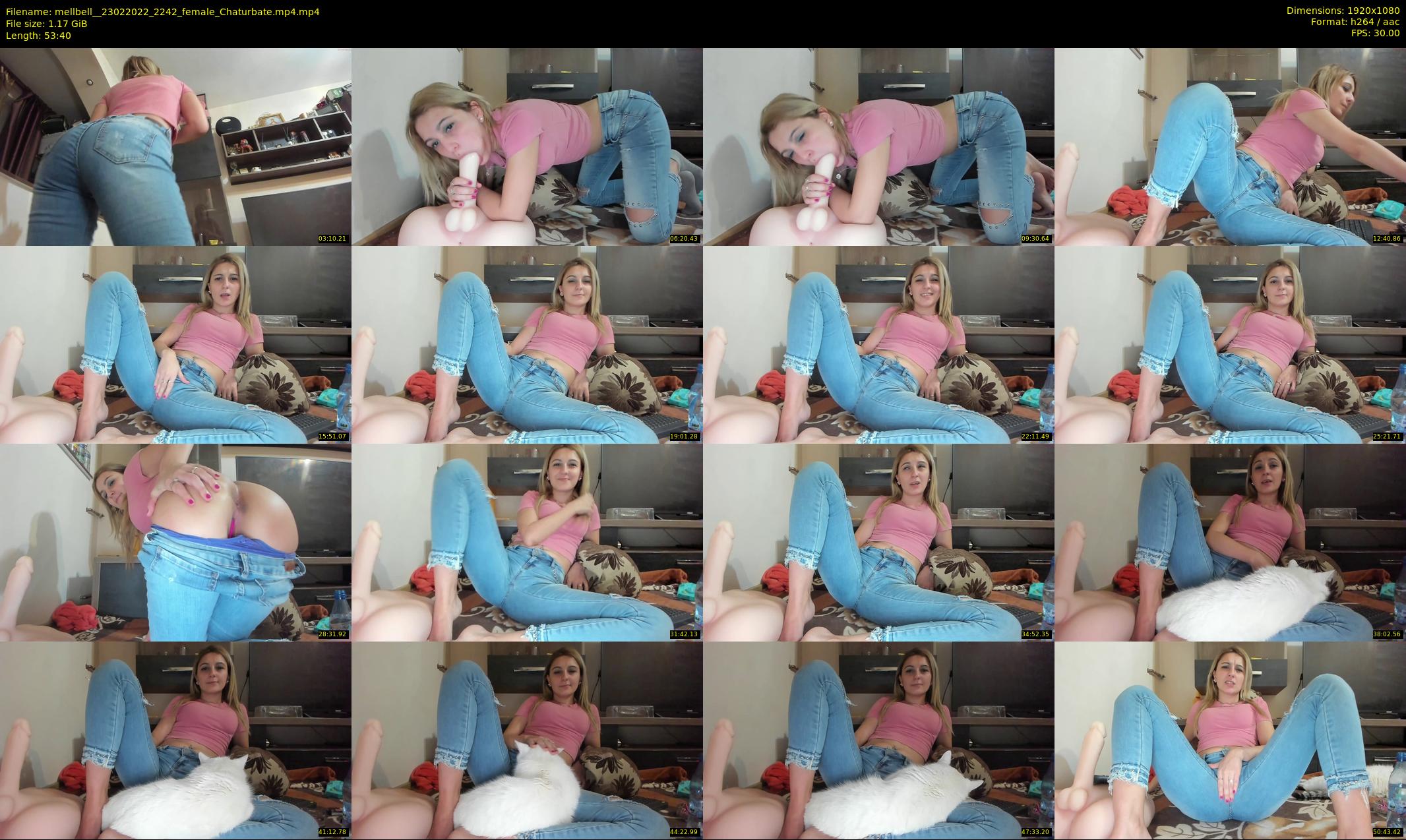 mellbell_ — 54 minute Chaturbate female cam show recording, 1080p, Feb 23, 2022
