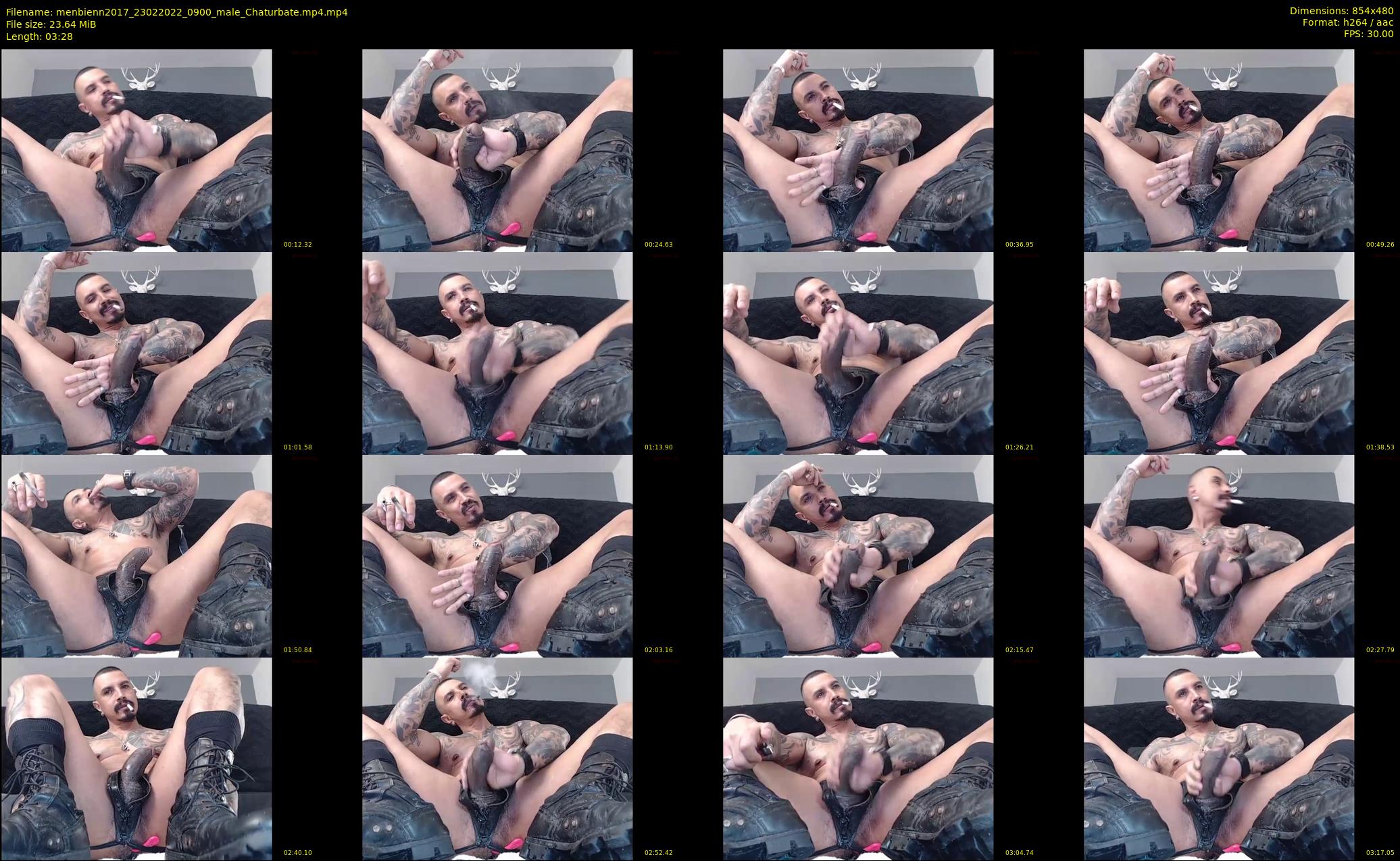 menbienn2017 — 4 minute Chaturbate male cam show recording, 480p, Feb 23, 2022