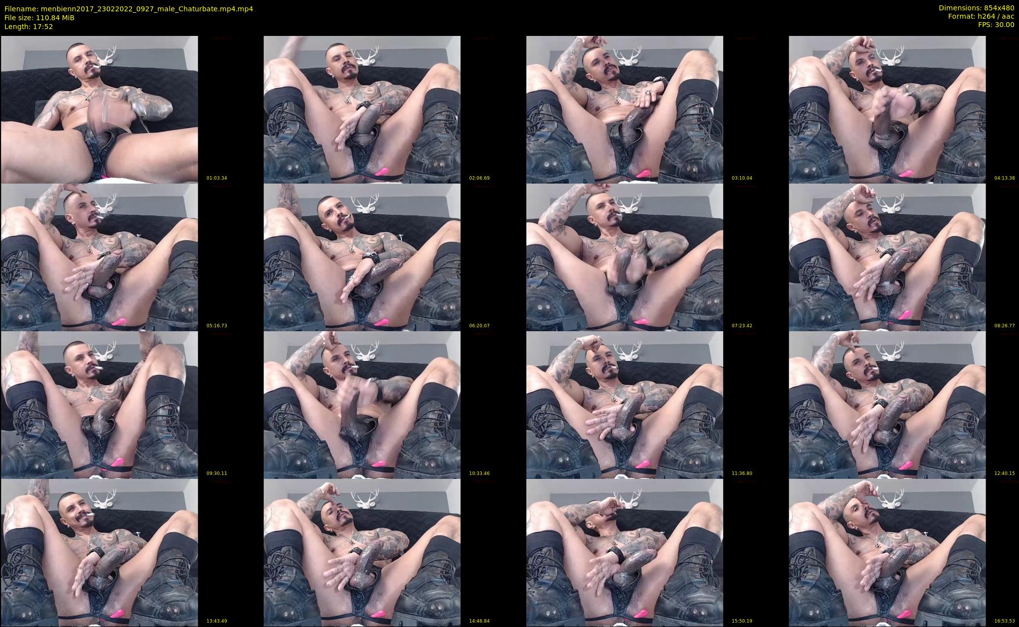 menbienn2017 — 18 minute Chaturbate male cam show recording, 480p, Feb 23, 2022