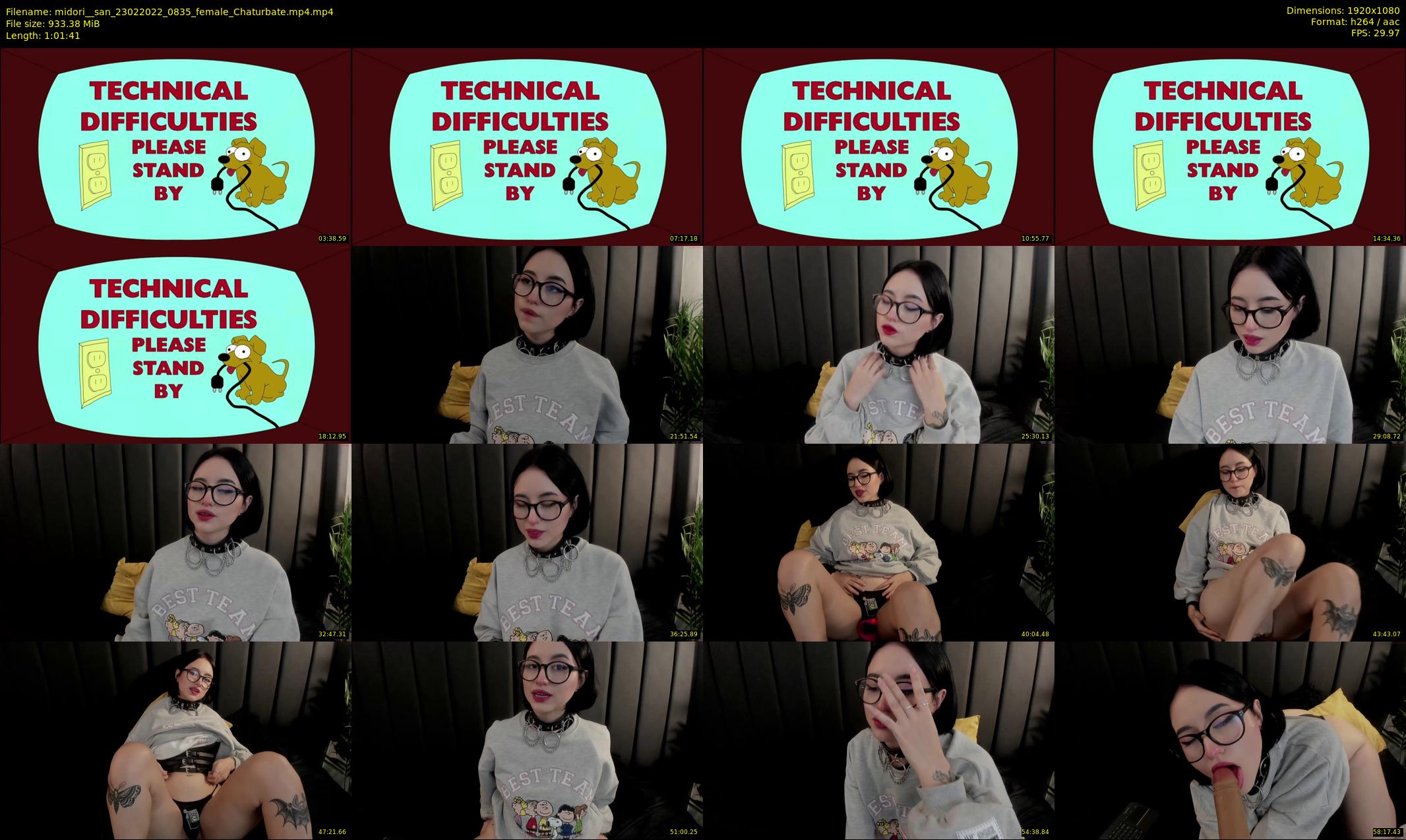 midori__san — 62 minute Chaturbate female cam show recording, 1080p, Feb 23, 2022