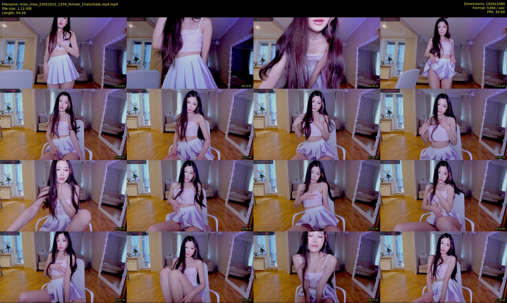 miso_misa — 55 minute Chaturbate female cam show recording, 1080p, Feb 23, 2022