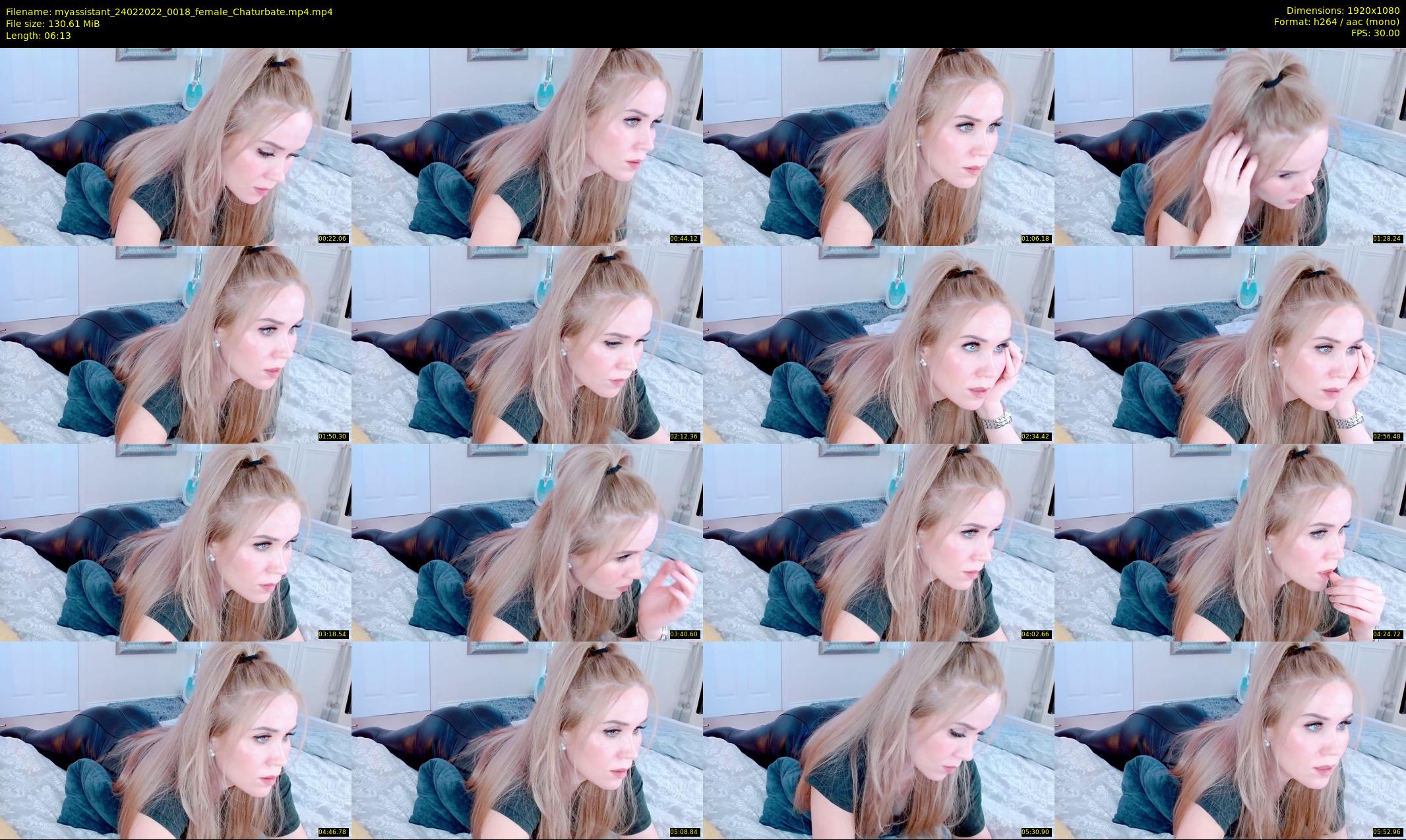 myassistant — 7 minute Chaturbate female cam show recording, 1080p, Feb 24, 2022